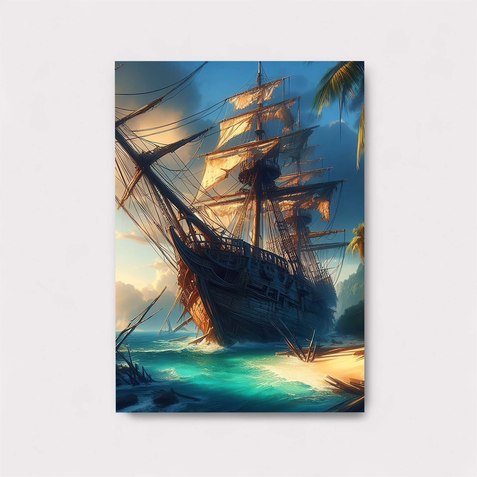 Pirate's Haven Safe Wall Magnetic / M