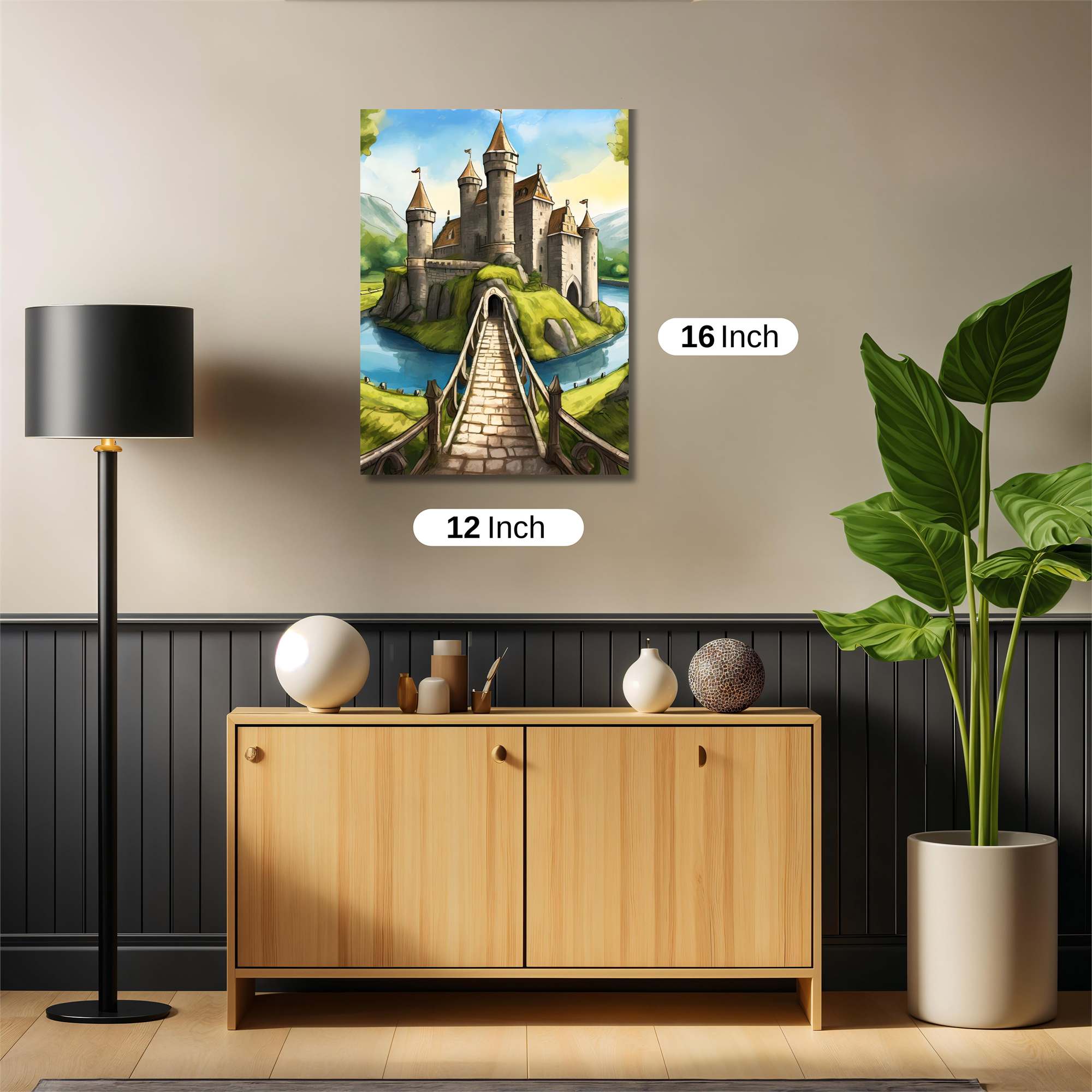 Castle Serenity Safe Wall Magnetic / M