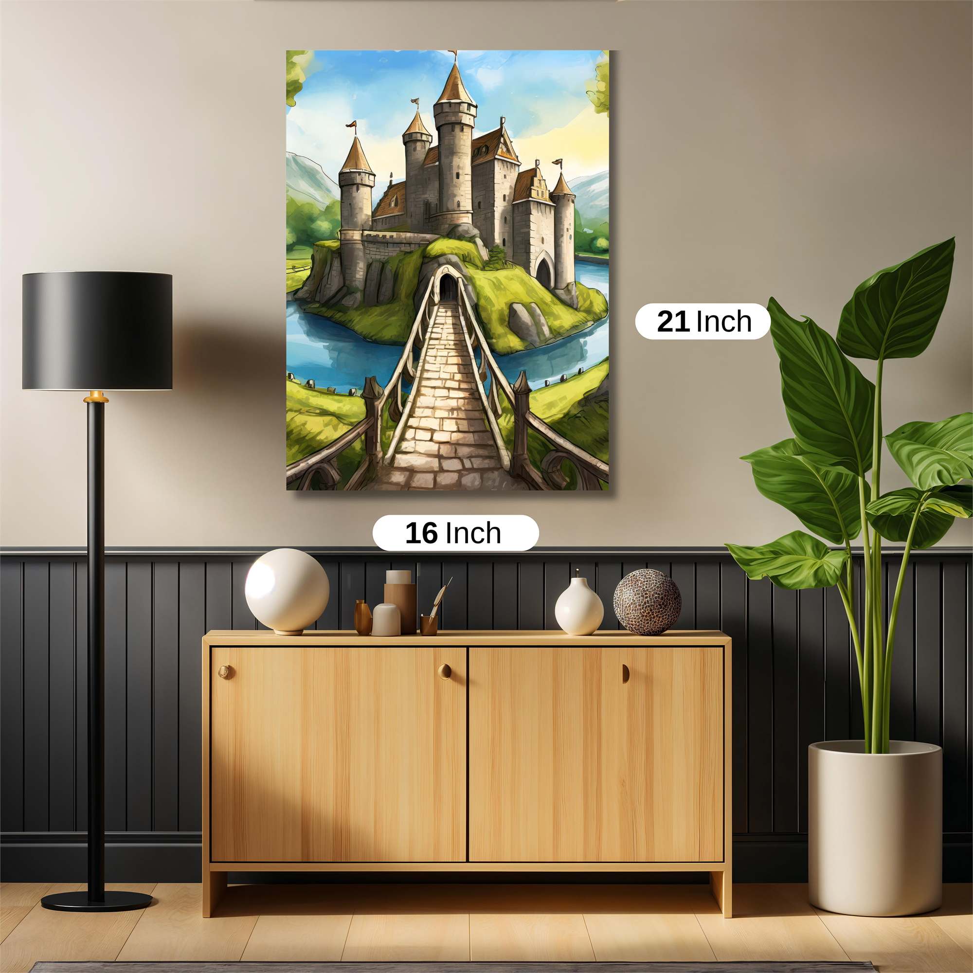 Castle Serenity Safe Wall Magnetic / M