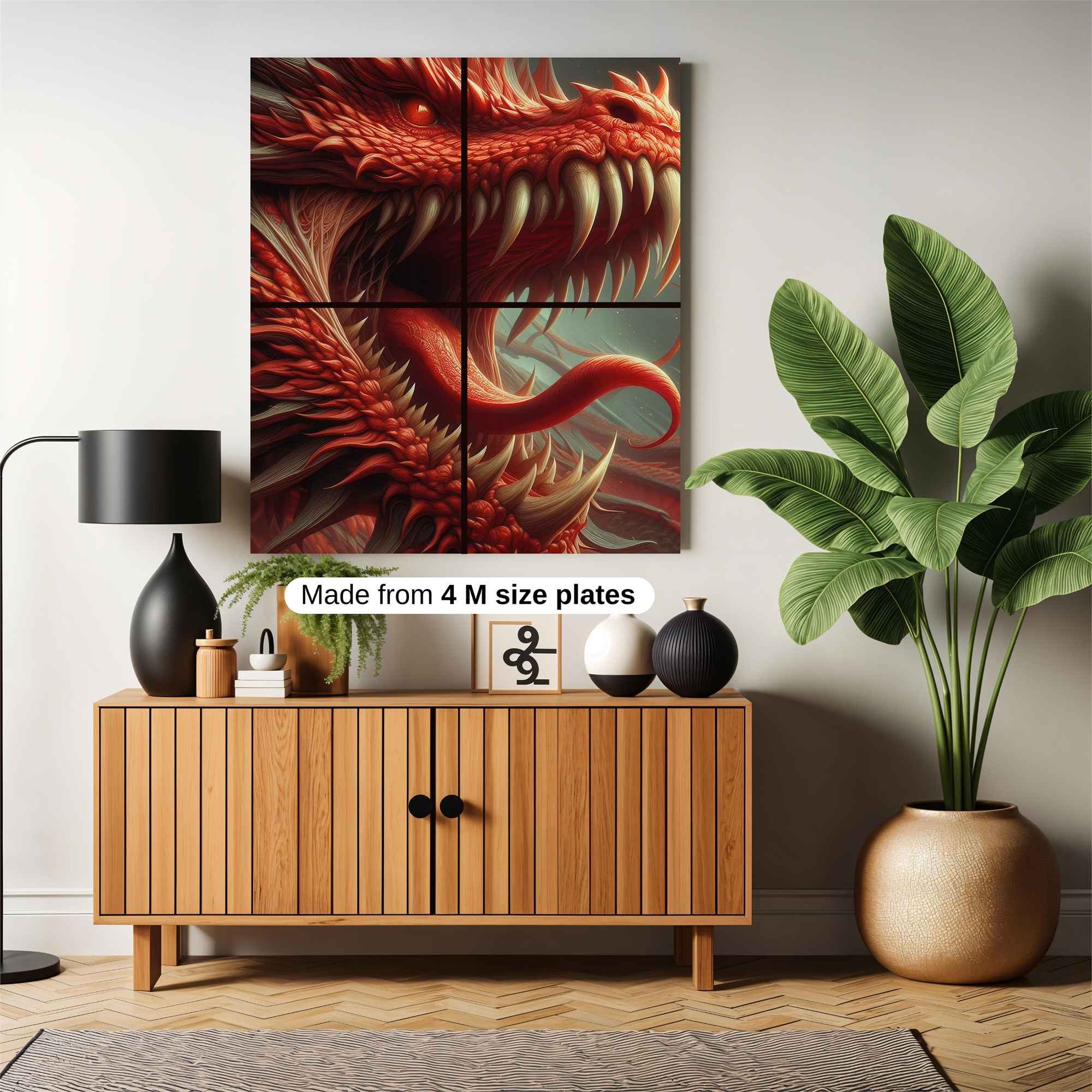 Dragon Fury Safe Wall Magnetic / M