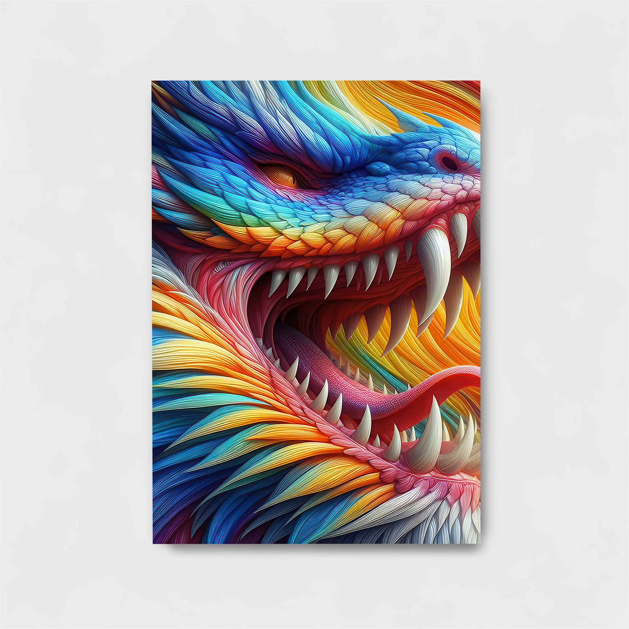 Rainbow Rage Safe Wall Magnetic / M
