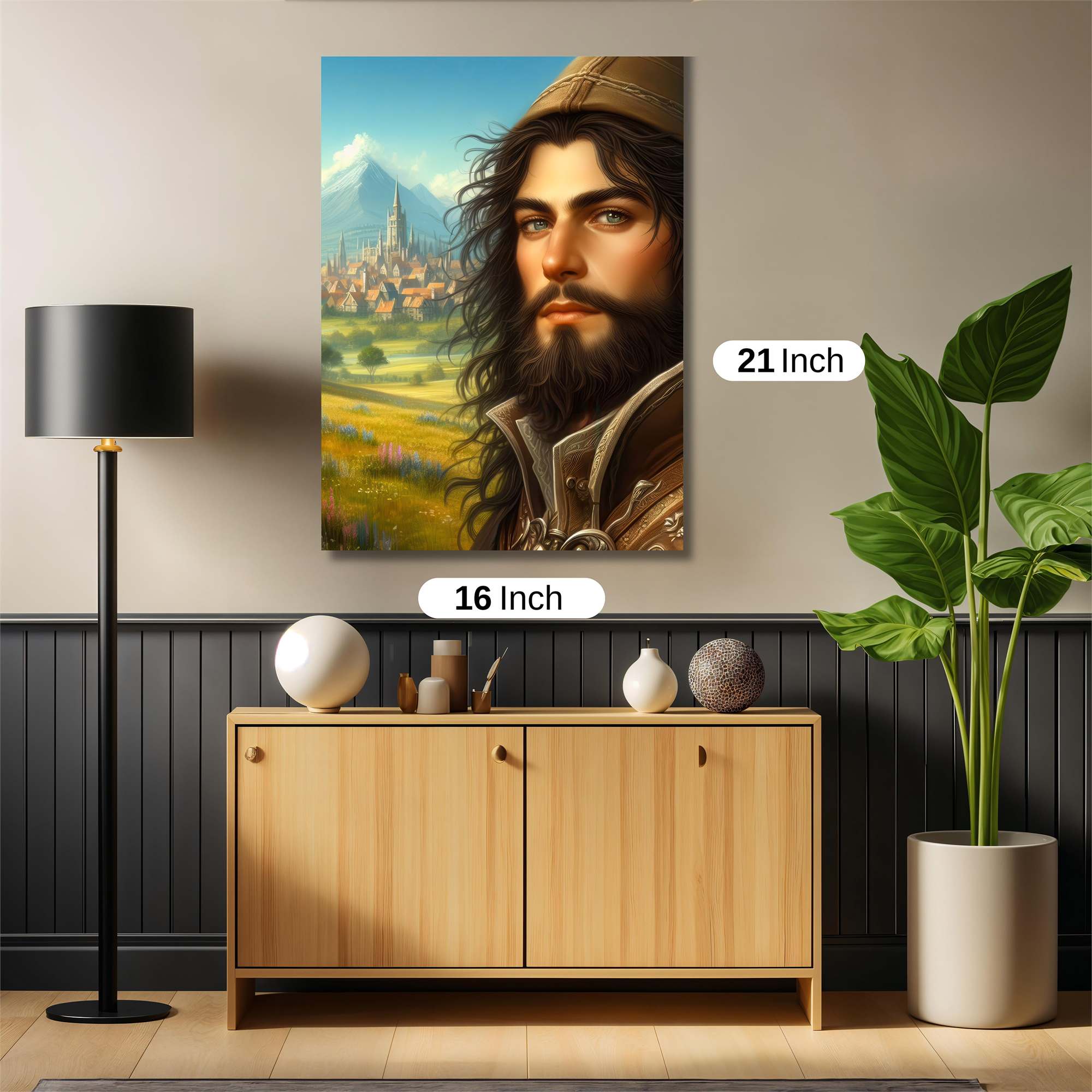 Elven Serenity Safe Wall Magnetic / M