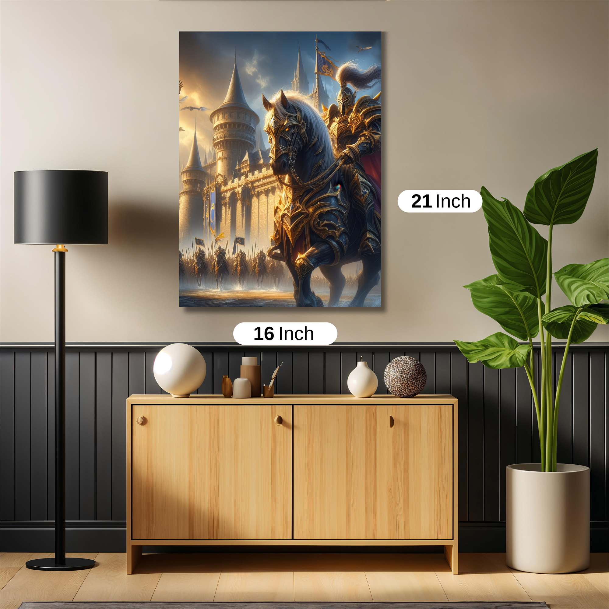 Knight Triumphant Safe Wall Magnetic / M