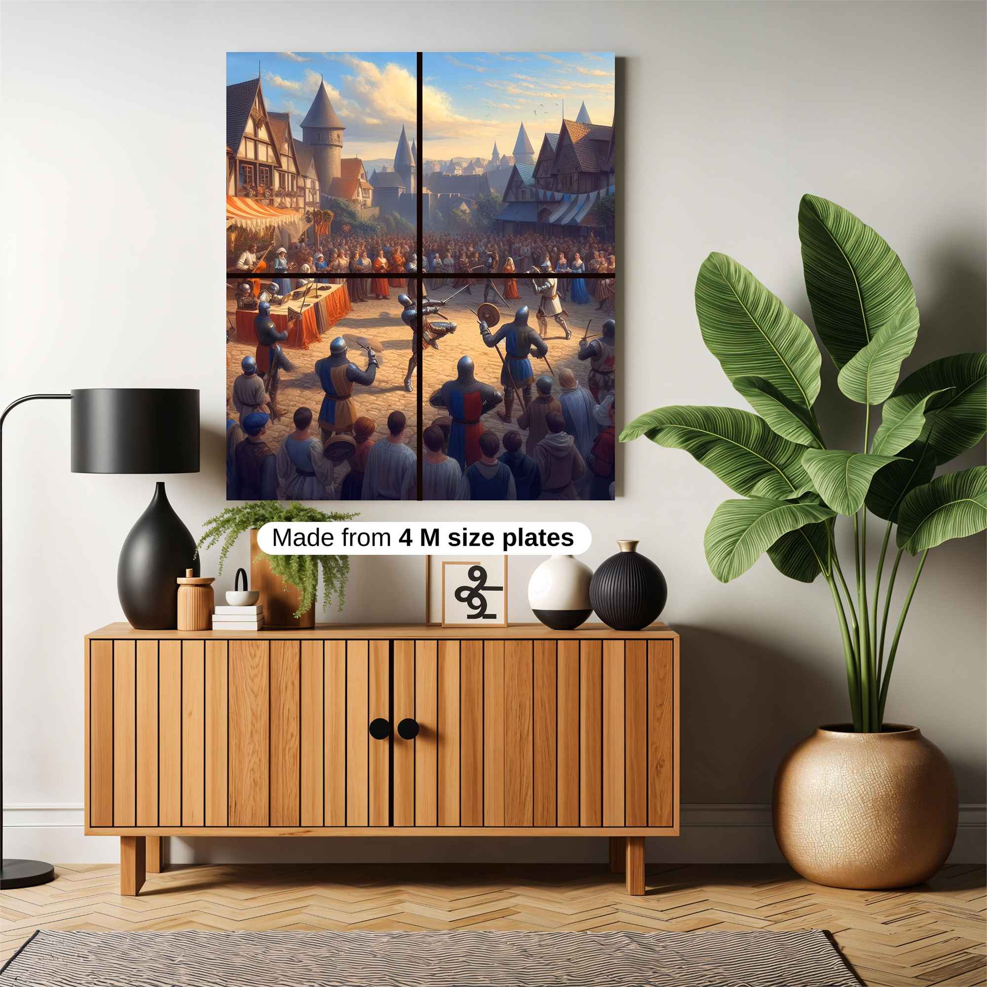 Knightly Joust Safe Wall Magnetic / M