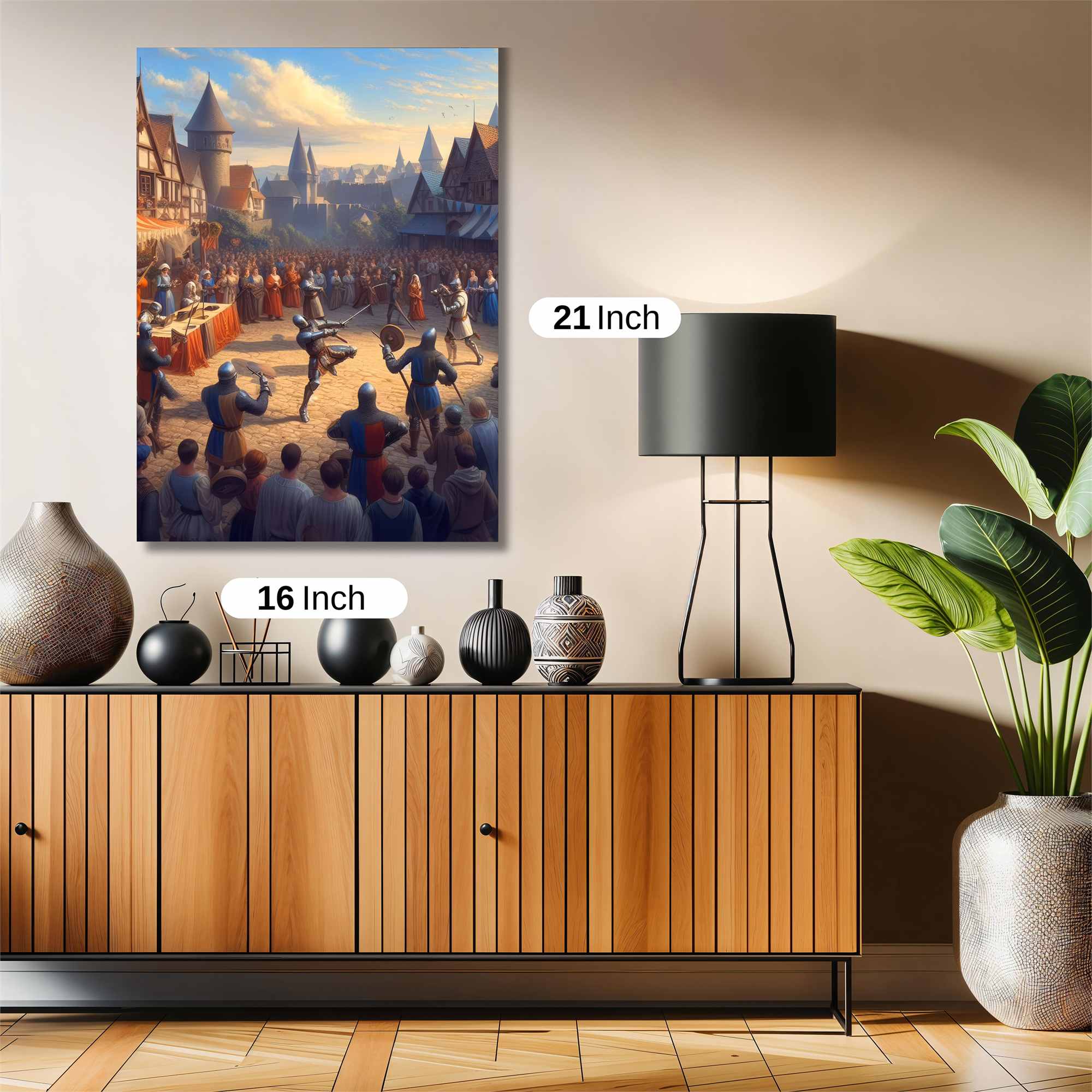 Knightly Joust Safe Wall Magnetic / M