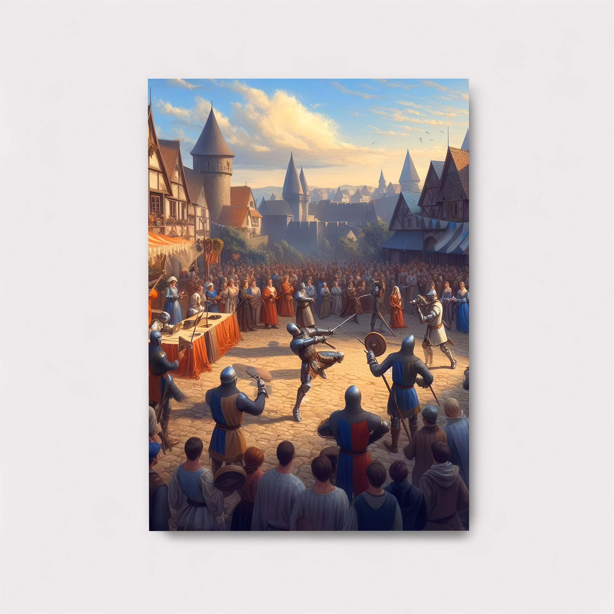 Knightly Joust Safe Wall Magnetic / M