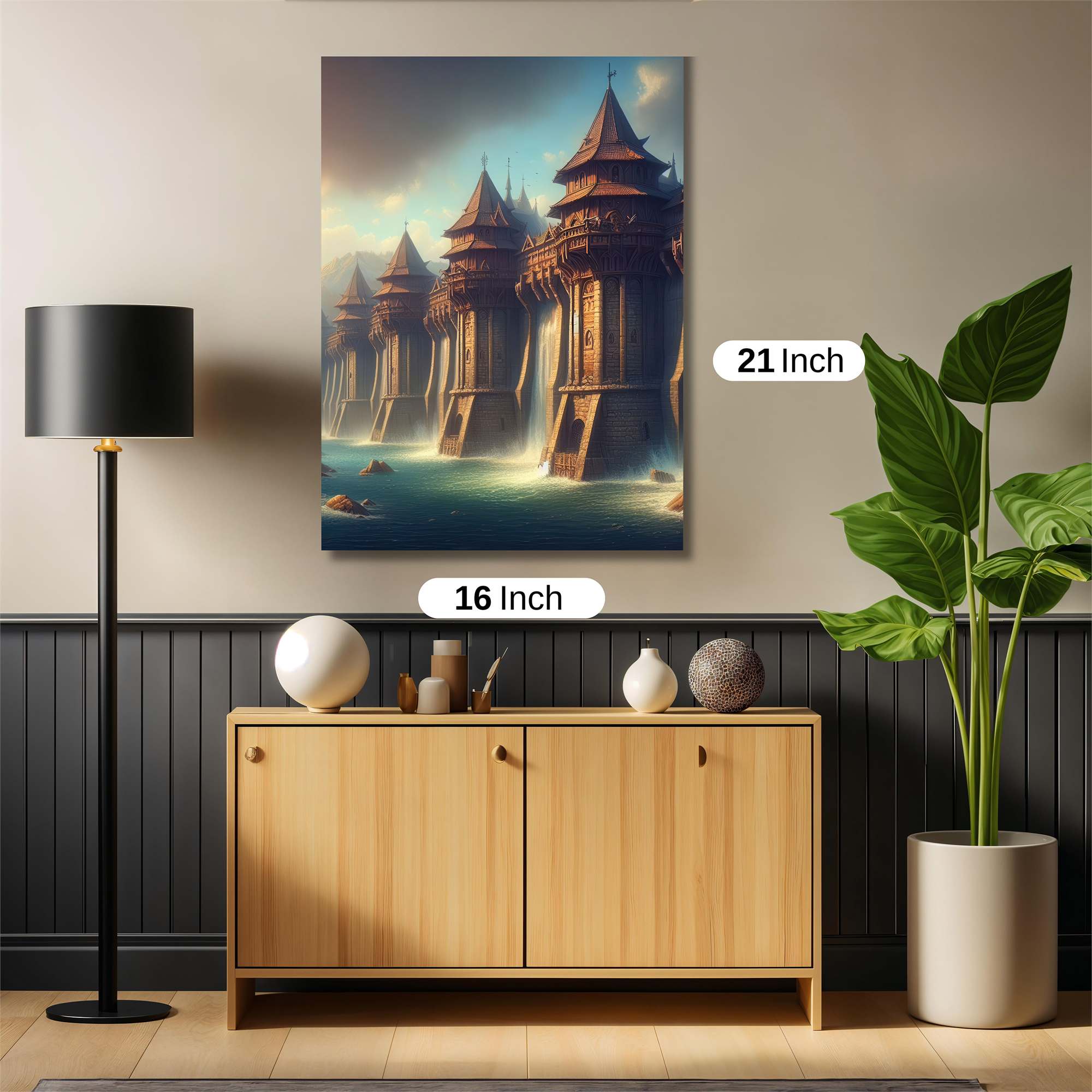 Castle Serenity Safe Wall Magnetic / M