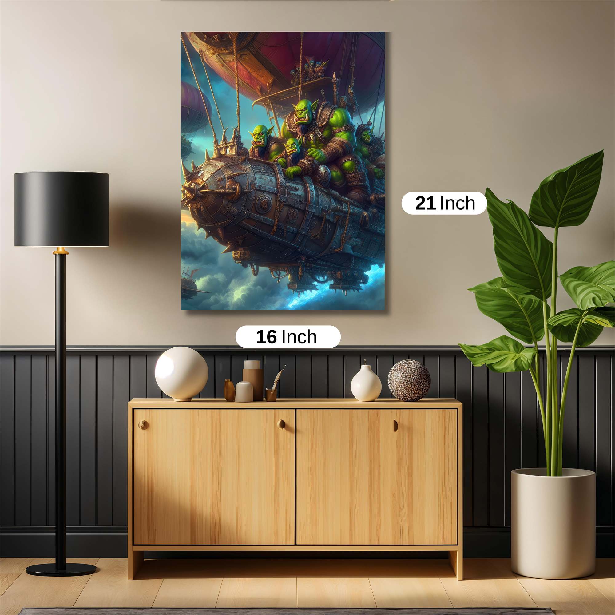 Goblin Adventure Safe Wall Magnetic / M