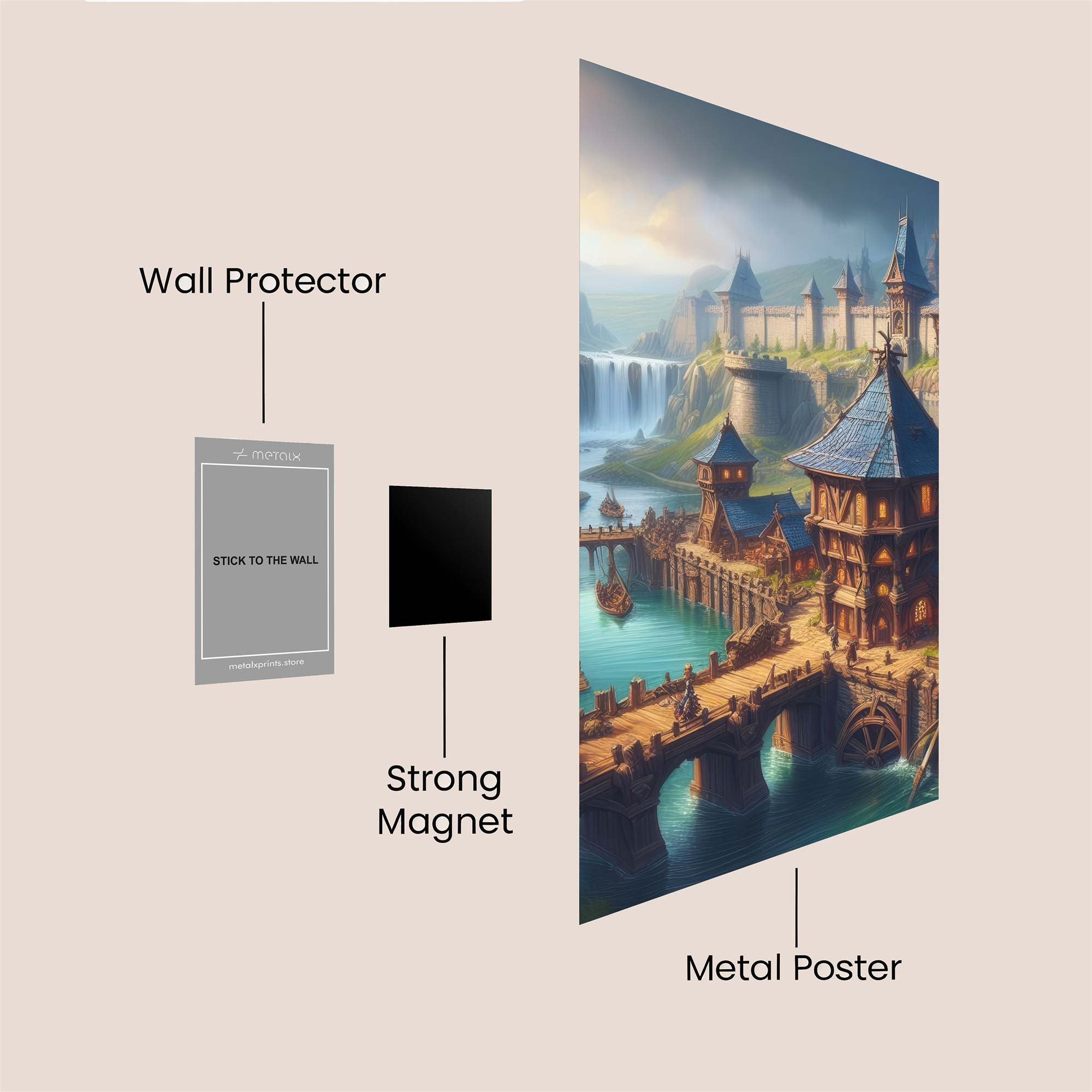 Eldorado Enchantment Safe Wall Magnetic / M
