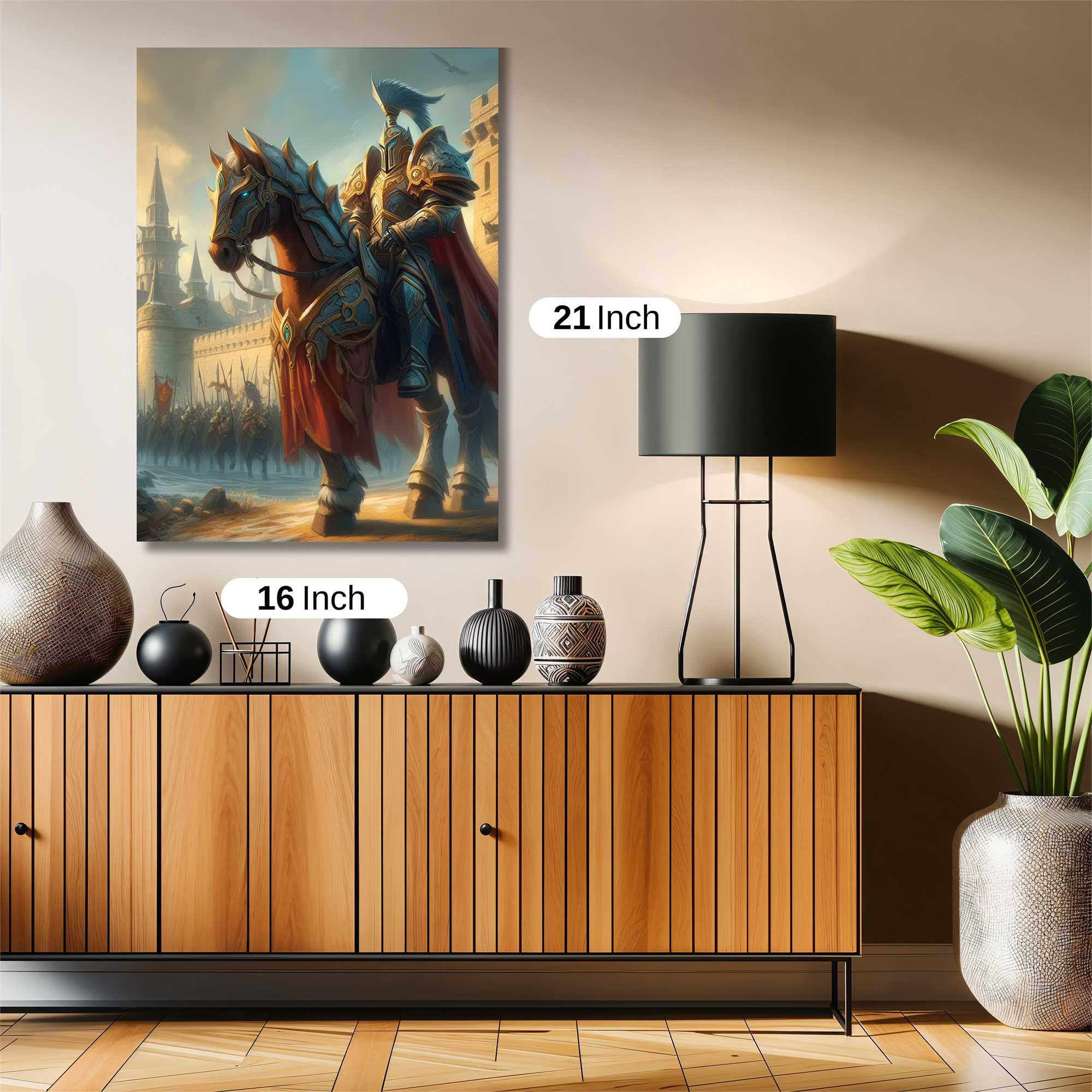 Knightly Valor Safe Wall Magnetic / M