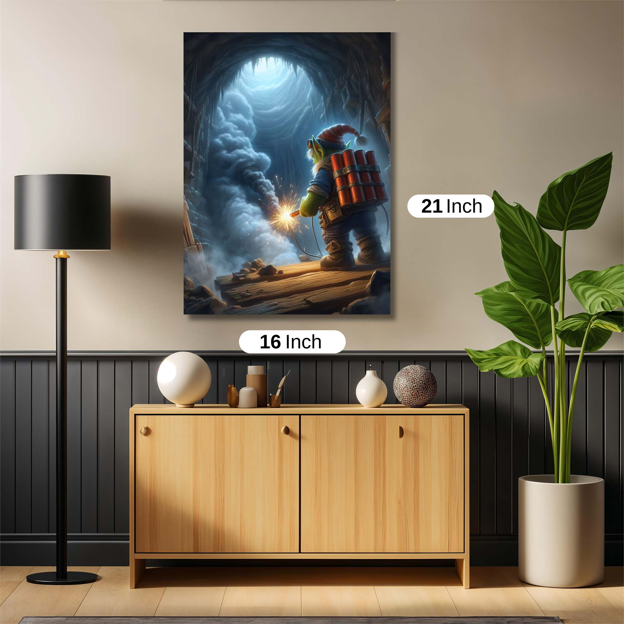 Goblin Explosive Safe Wall Magnetic / M