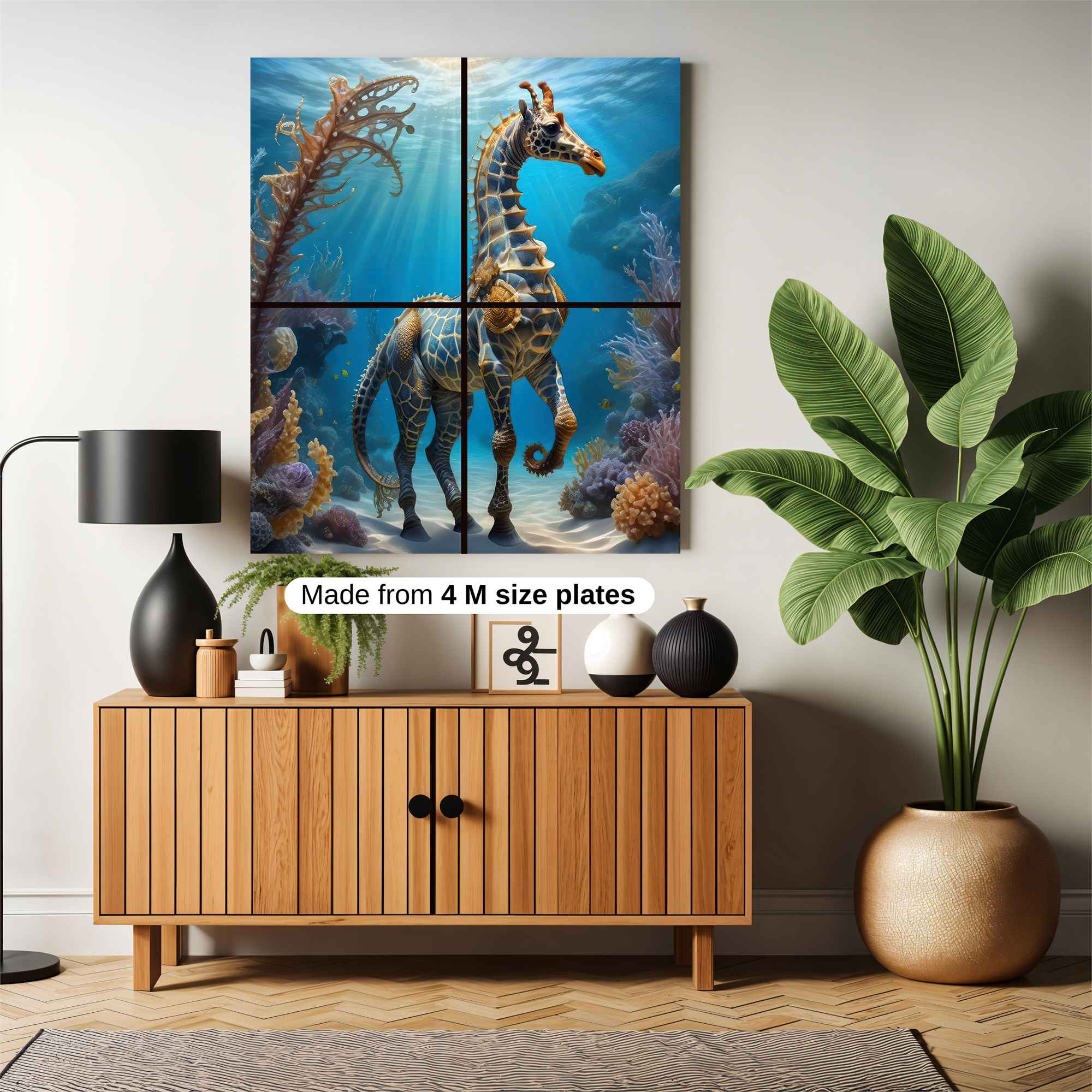 Giraffe Enigma Safe Wall Magnetic / M