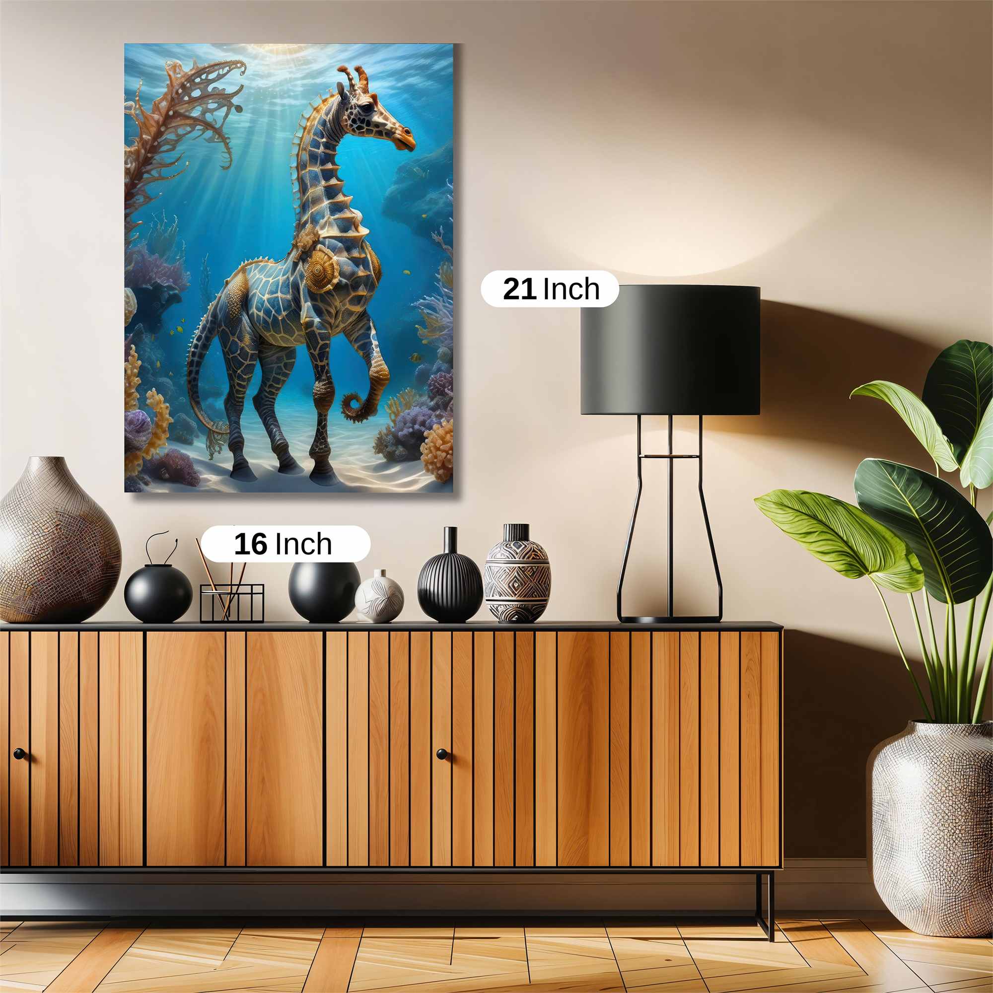 Giraffe Enigma Safe Wall Magnetic / M