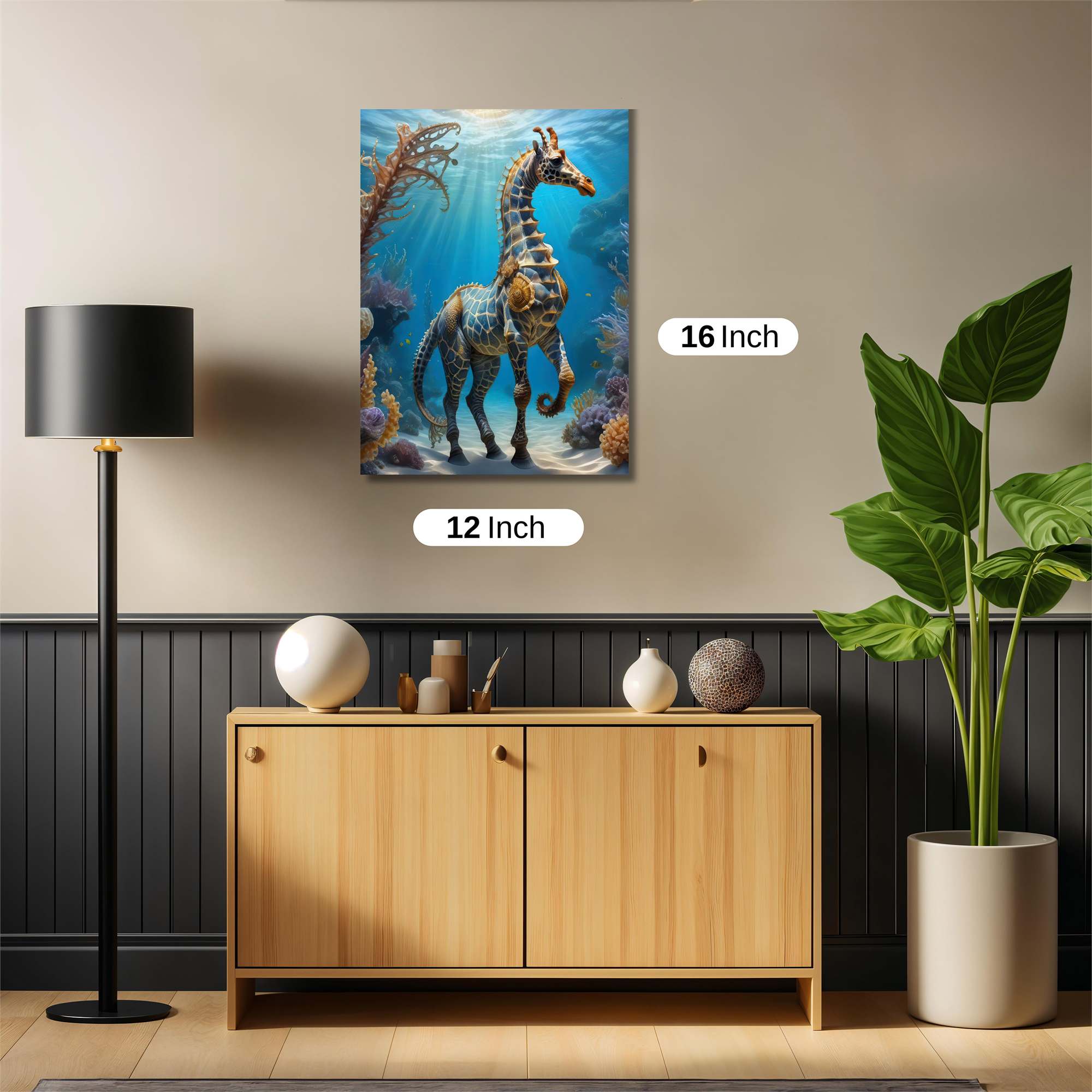 Giraffe Enigma Safe Wall Magnetic / M