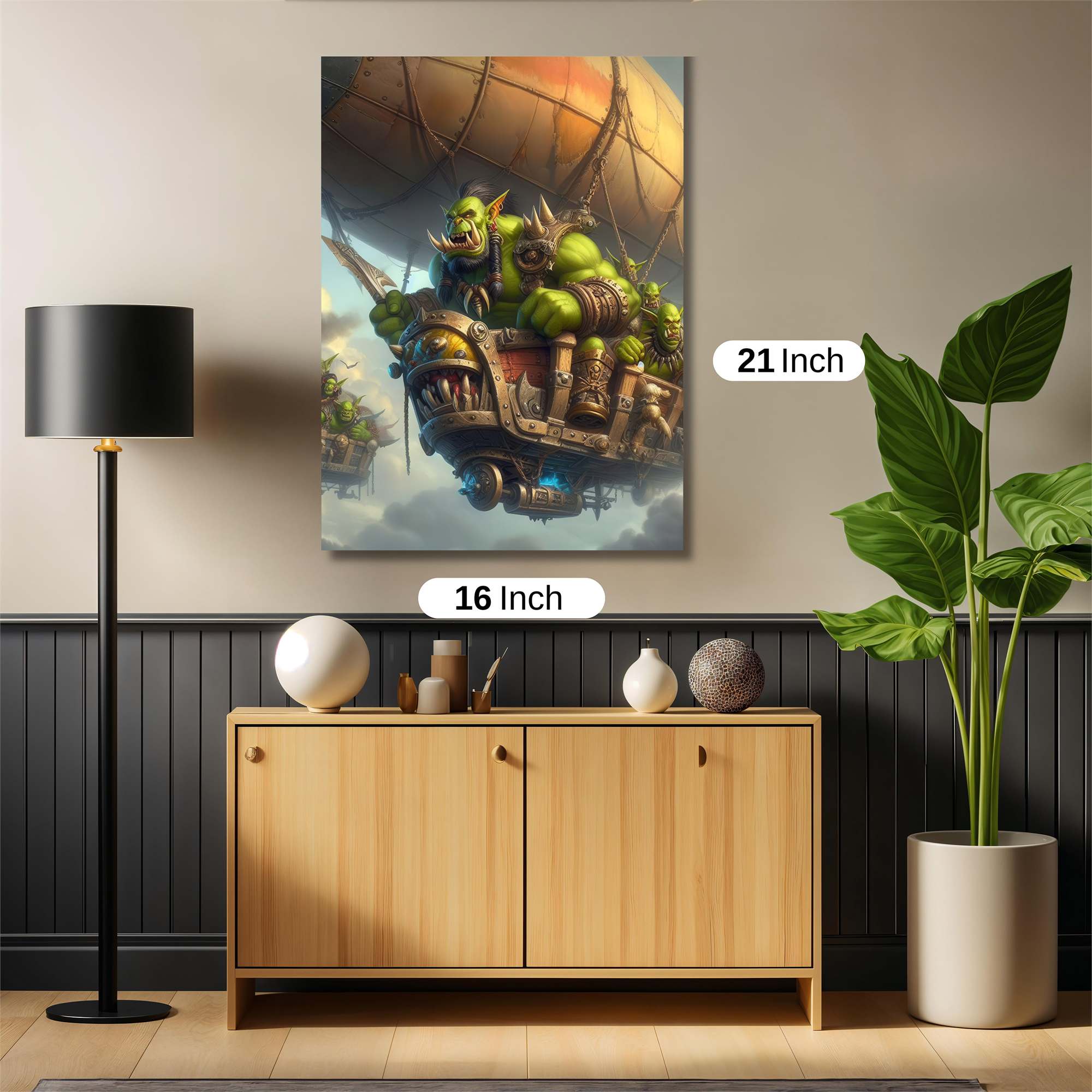 Goblin Adventure Safe Wall Magnetic / M