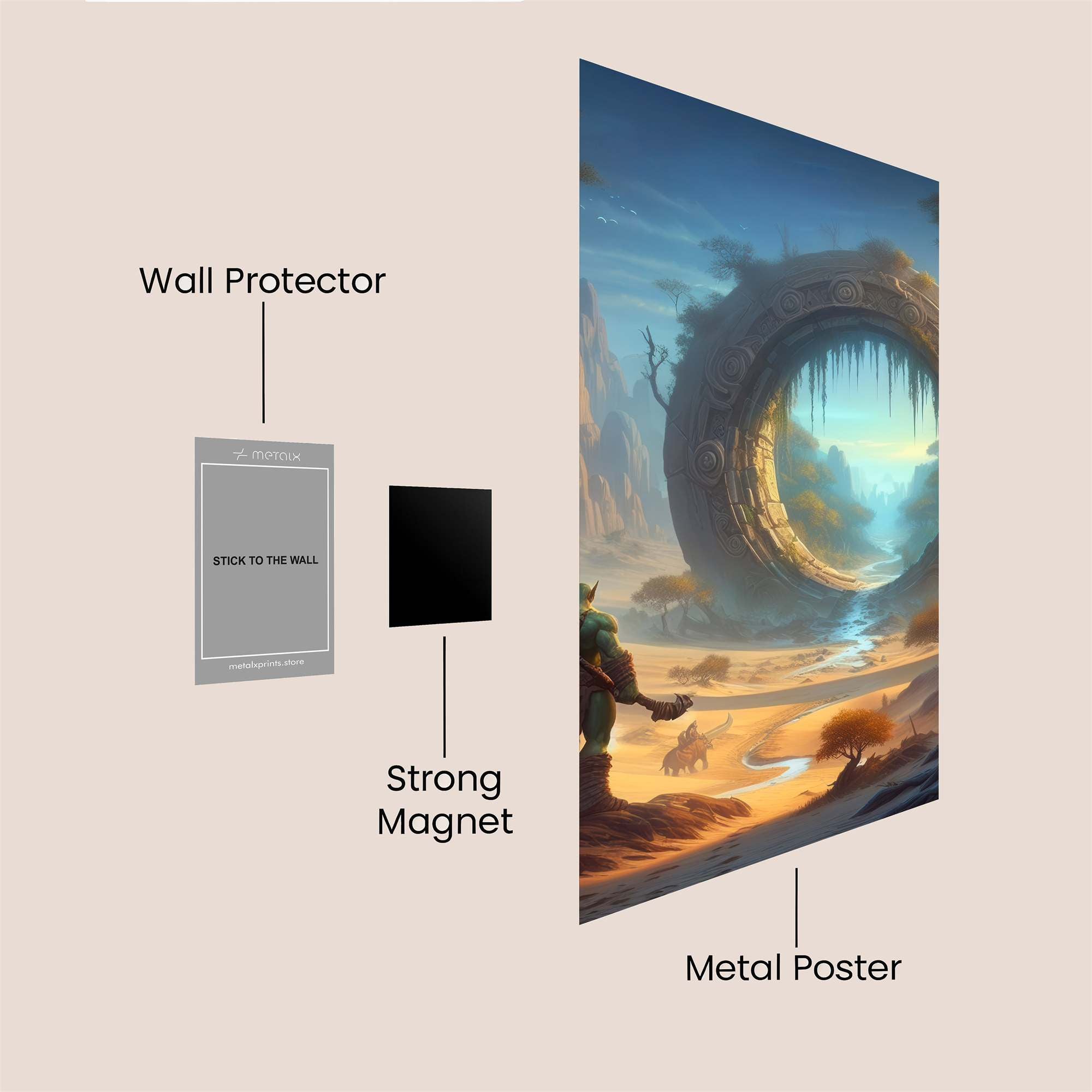 Orc Enigma Safe Wall Magnetic / M