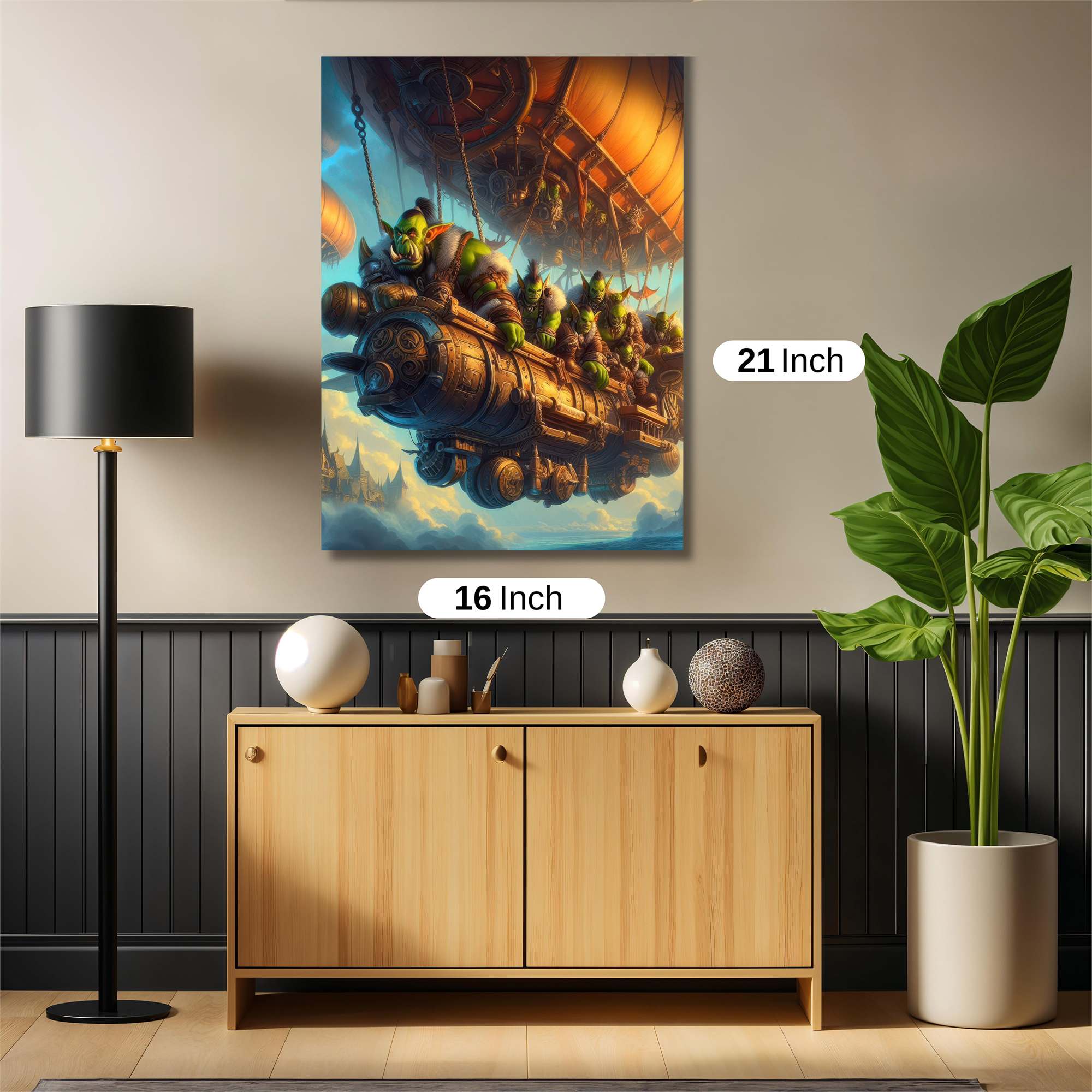 Goblin Adventure Safe Wall Magnetic / M