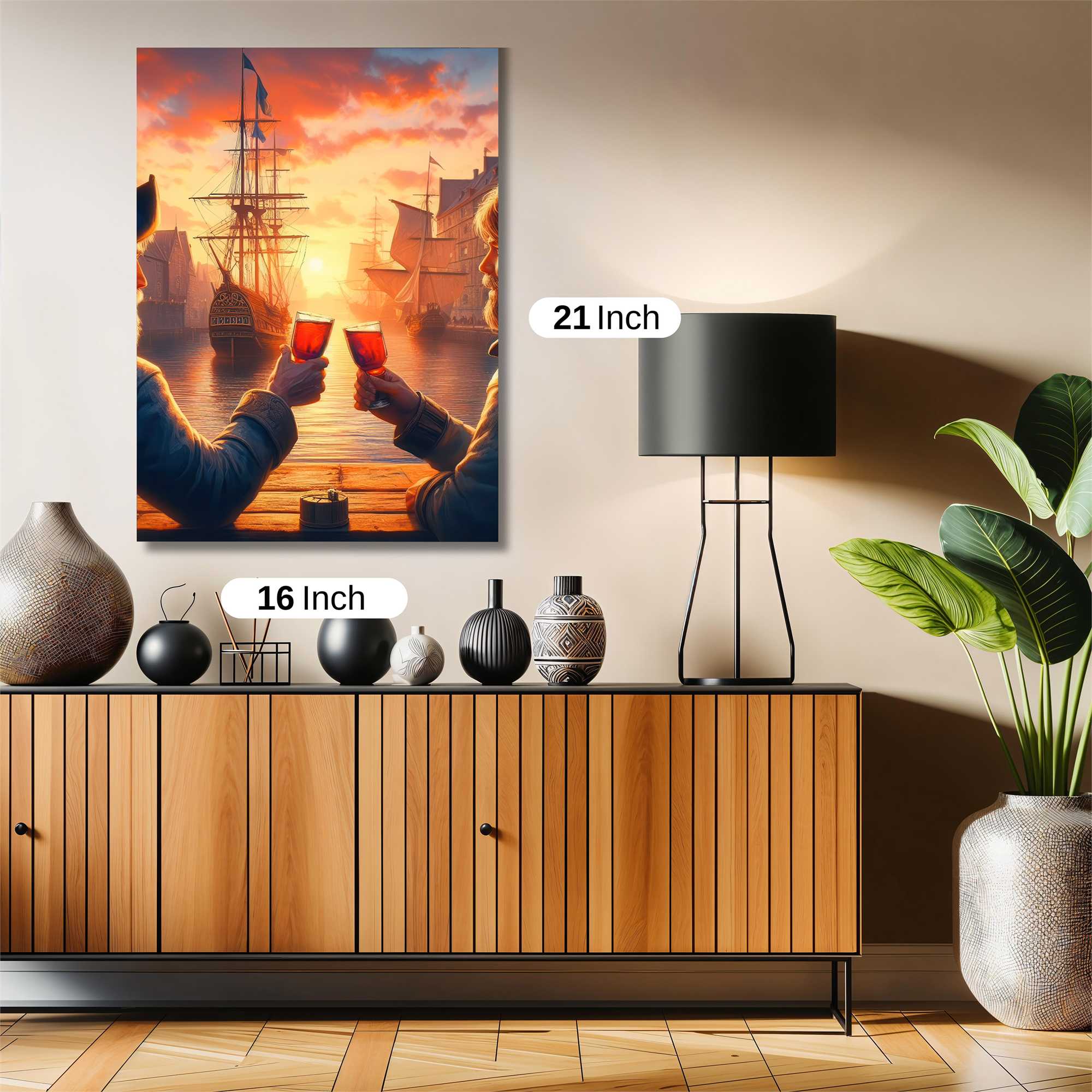 Pirate Serenity Safe Wall Magnetic / M