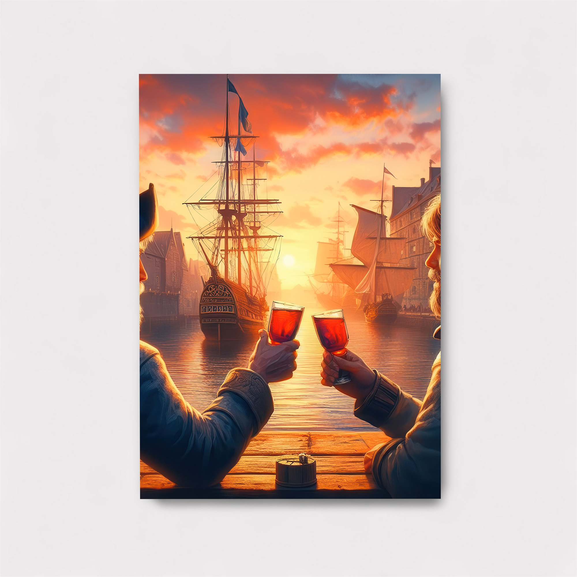 Pirate Serenity Safe Wall Magnetic / M