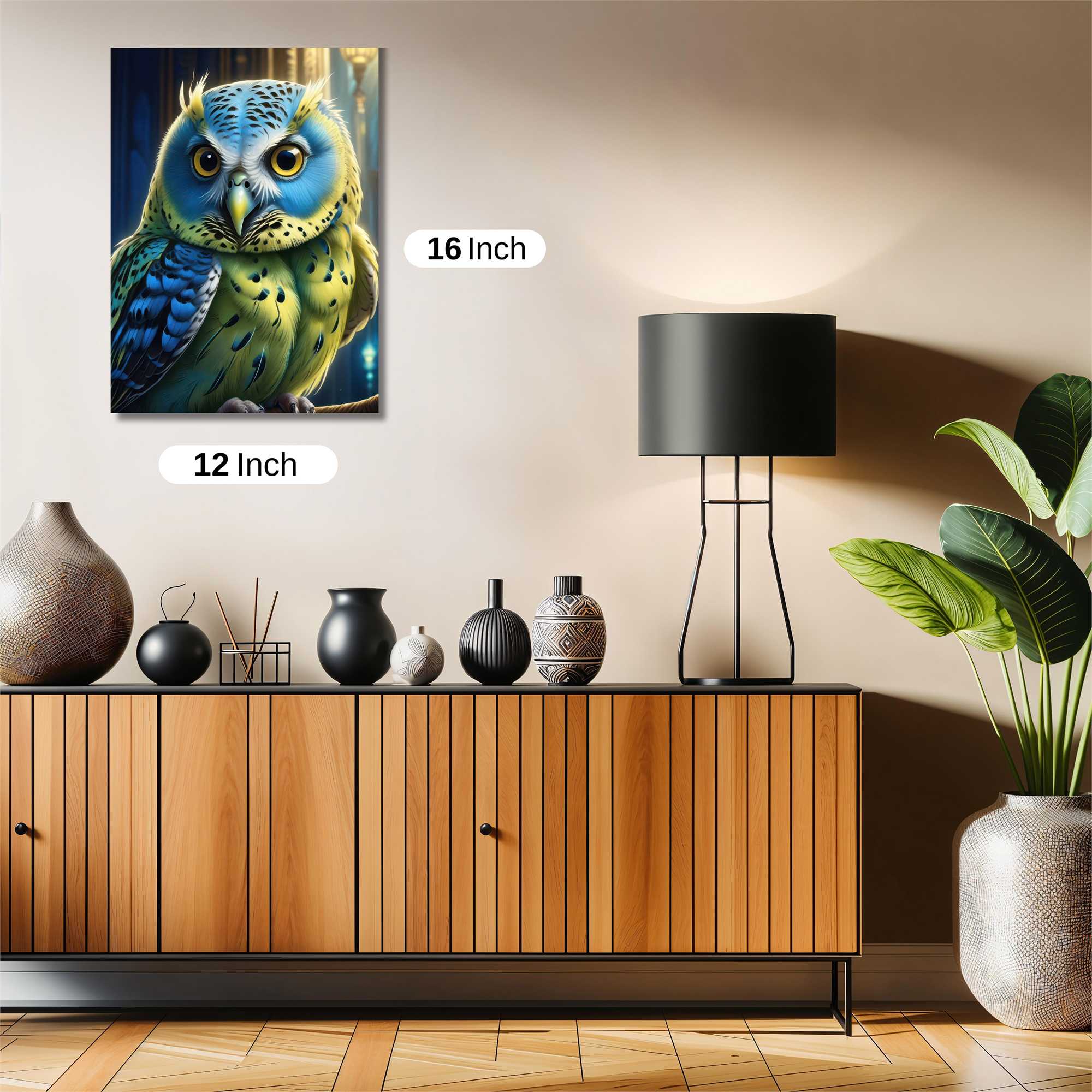 Owl Enchantment Safe Wall Magnetic / M