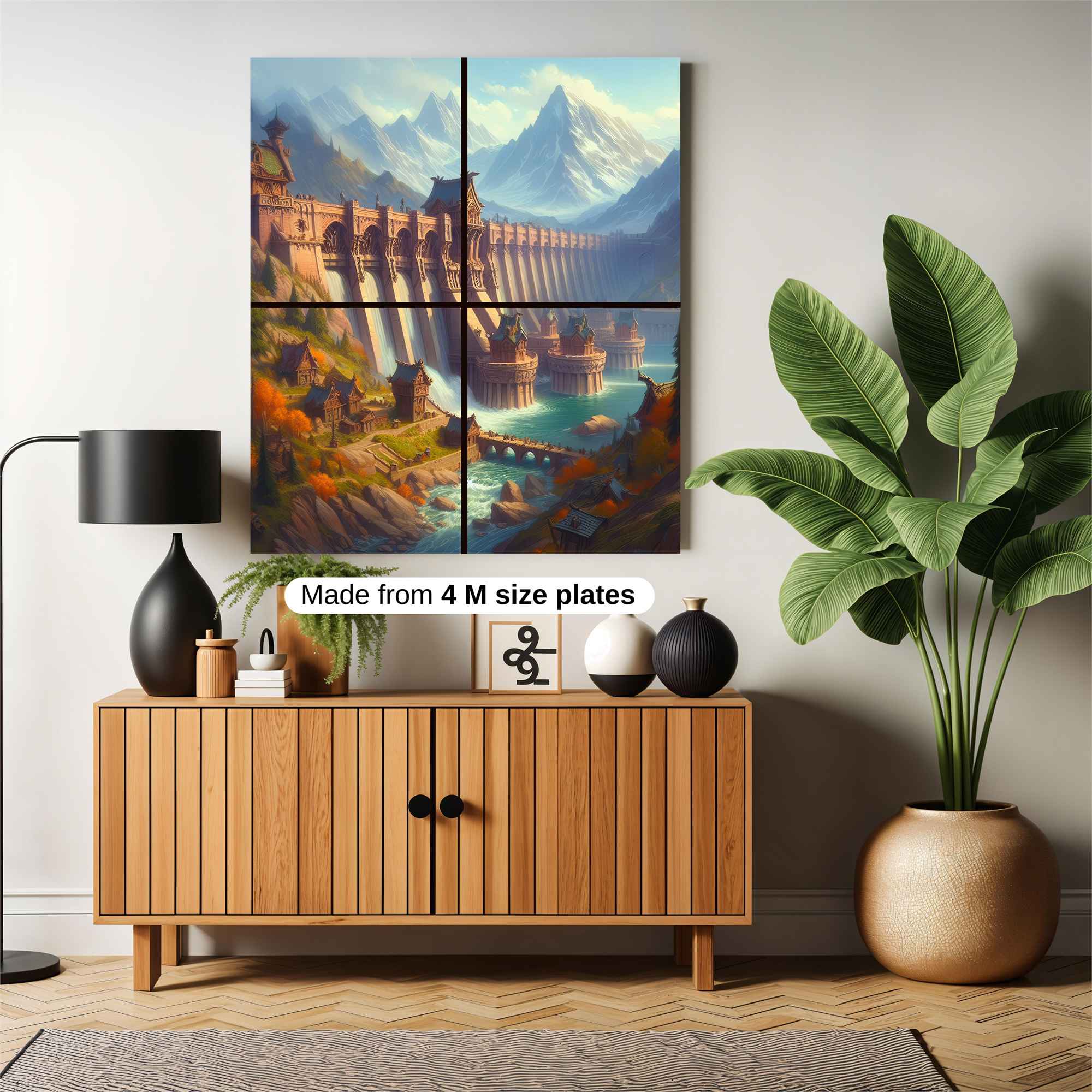 Mountainous Majesty Safe Wall Magnetic / M