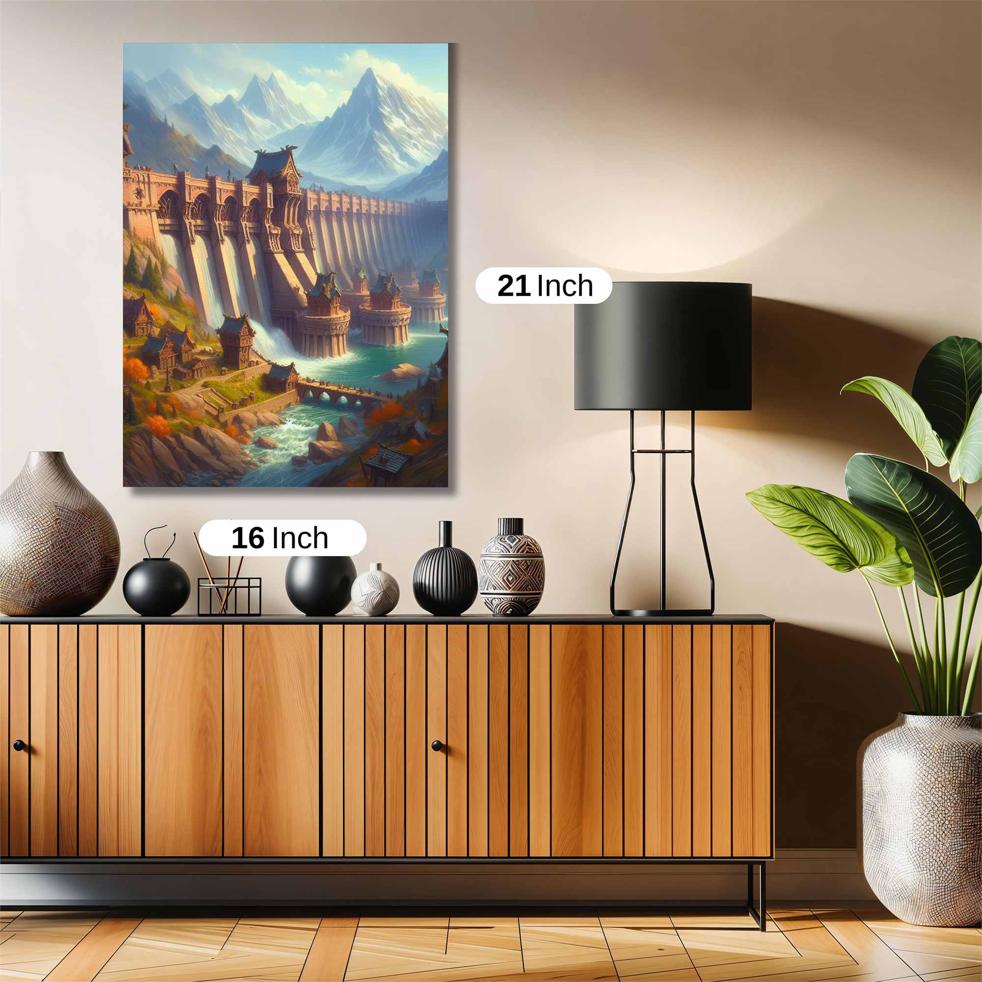 Mountainous Majesty Safe Wall Magnetic / M