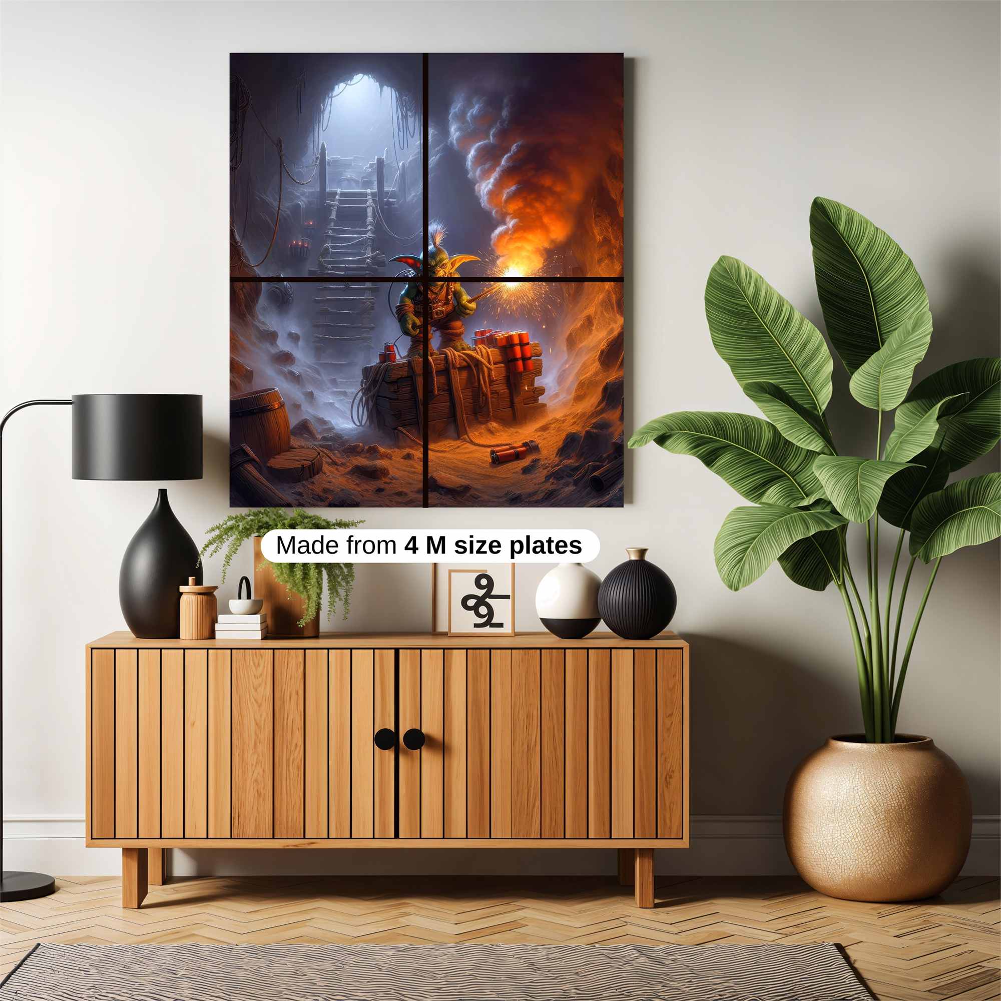 Goblin Explosive Safe Wall Magnetic / M