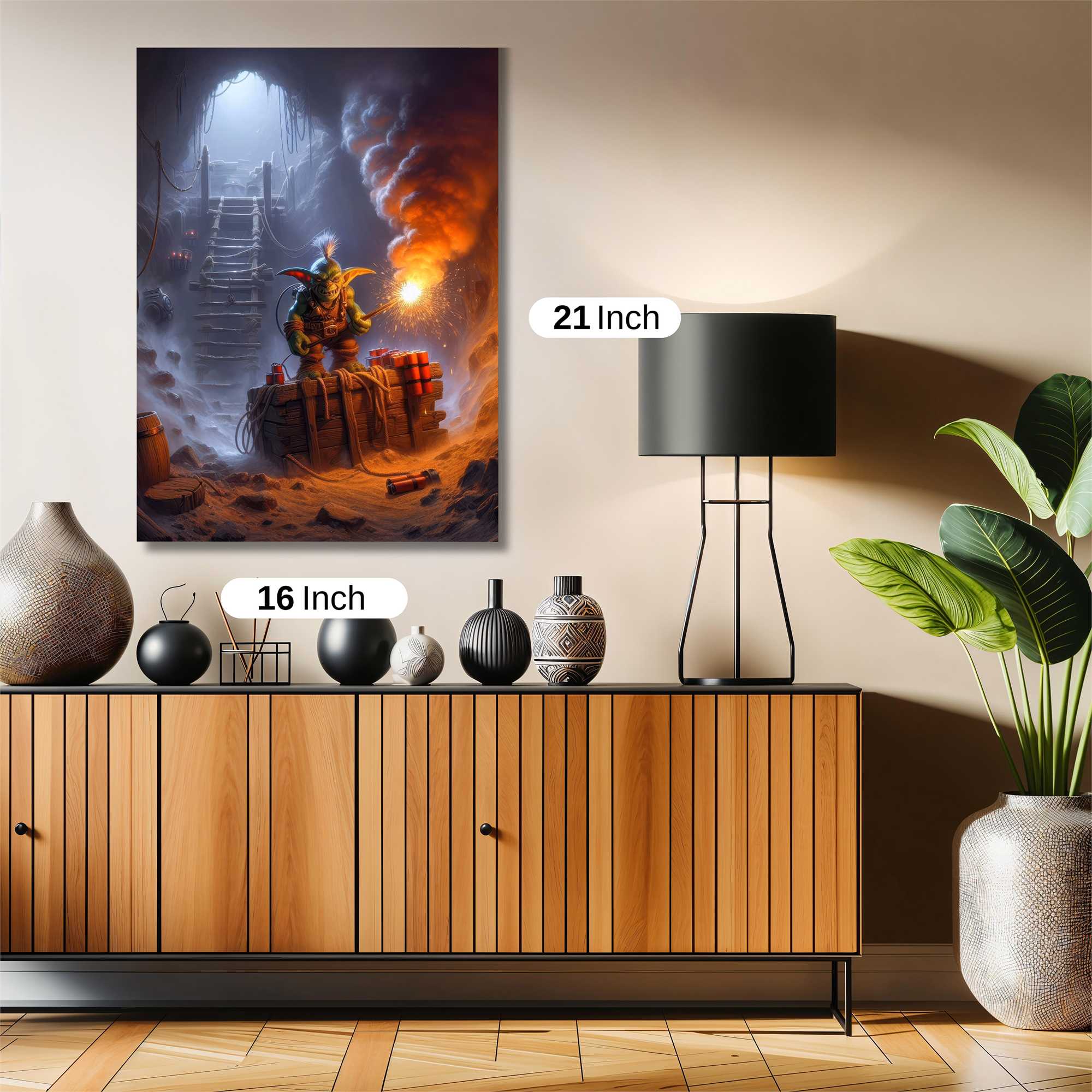 Goblin Explosive Safe Wall Magnetic / M