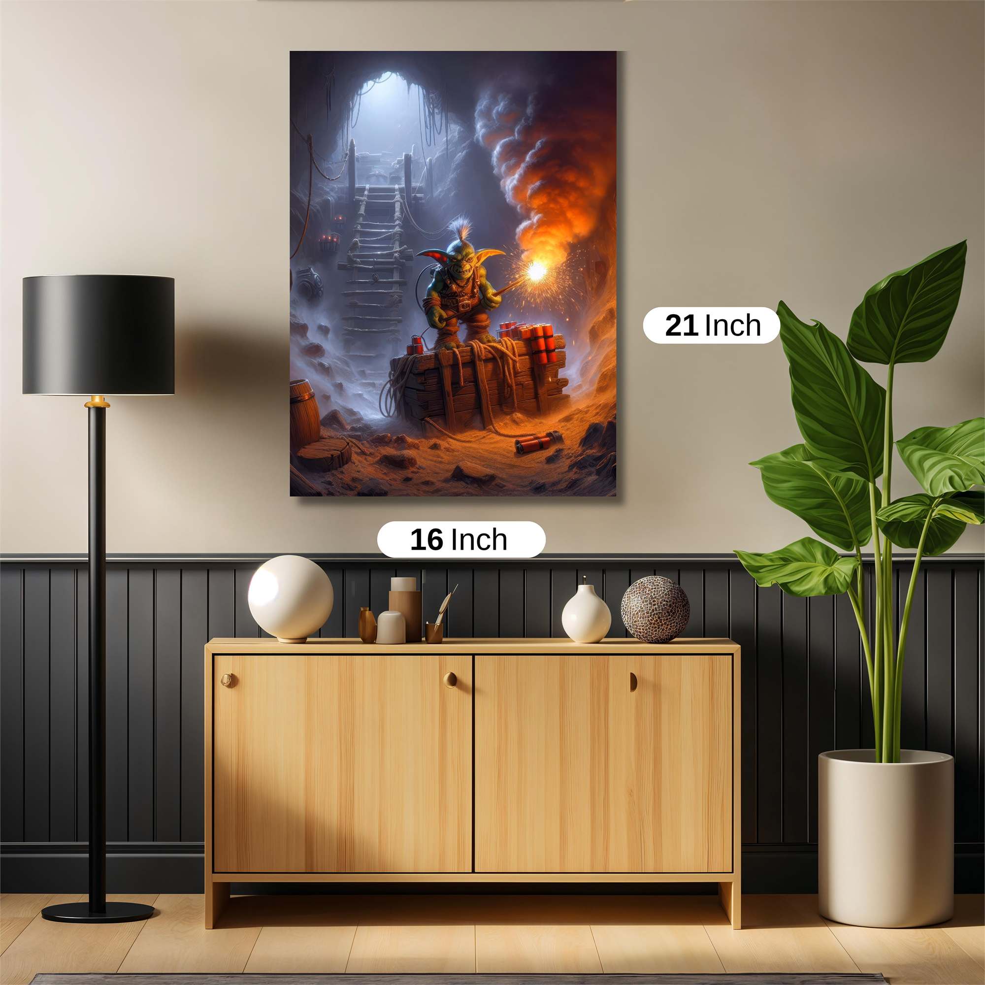 Goblin Explosive Safe Wall Magnetic / M