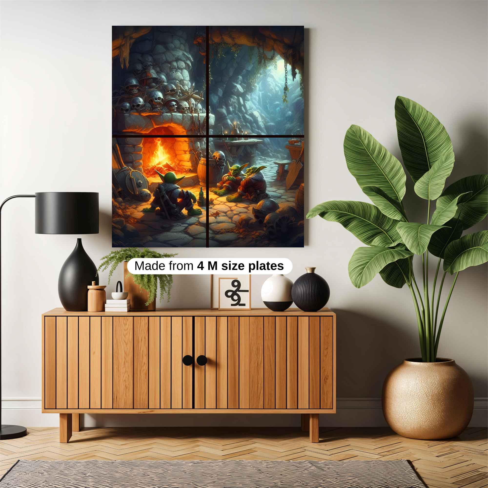 Goblin Hearth Safe Wall Magnetic / M