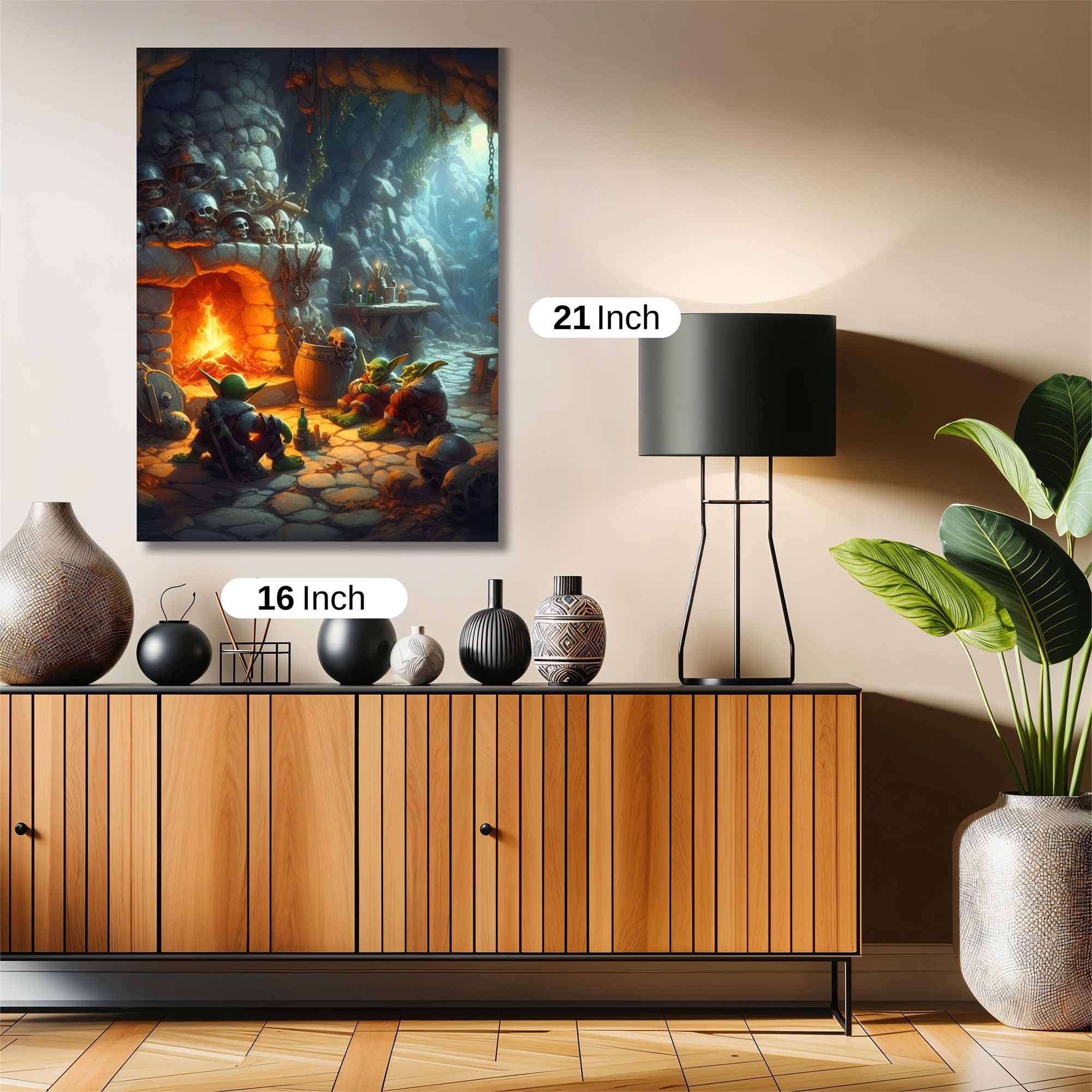 Goblin Hearth Safe Wall Magnetic / M