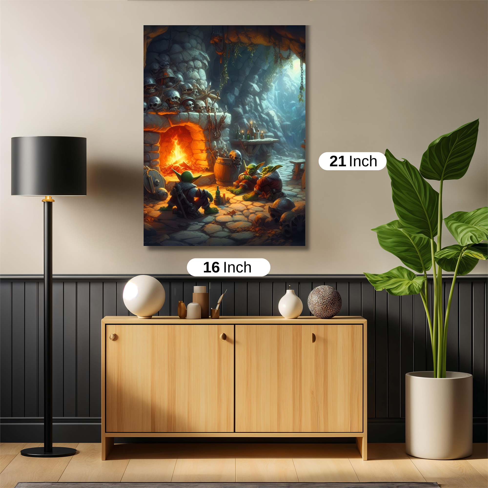 Goblin Hearth Safe Wall Magnetic / M