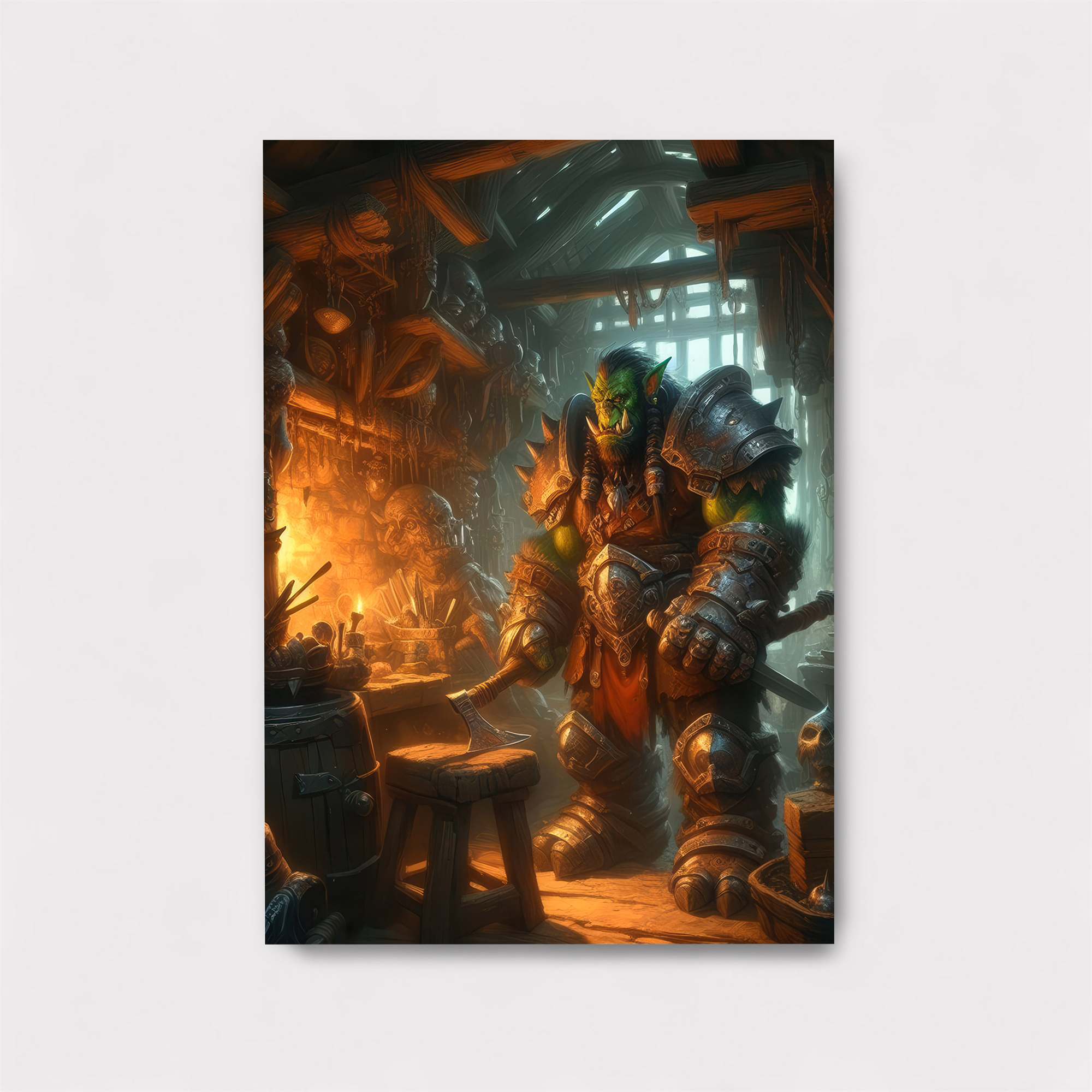 Orc Blacksmith Safe Wall Magnetic / M