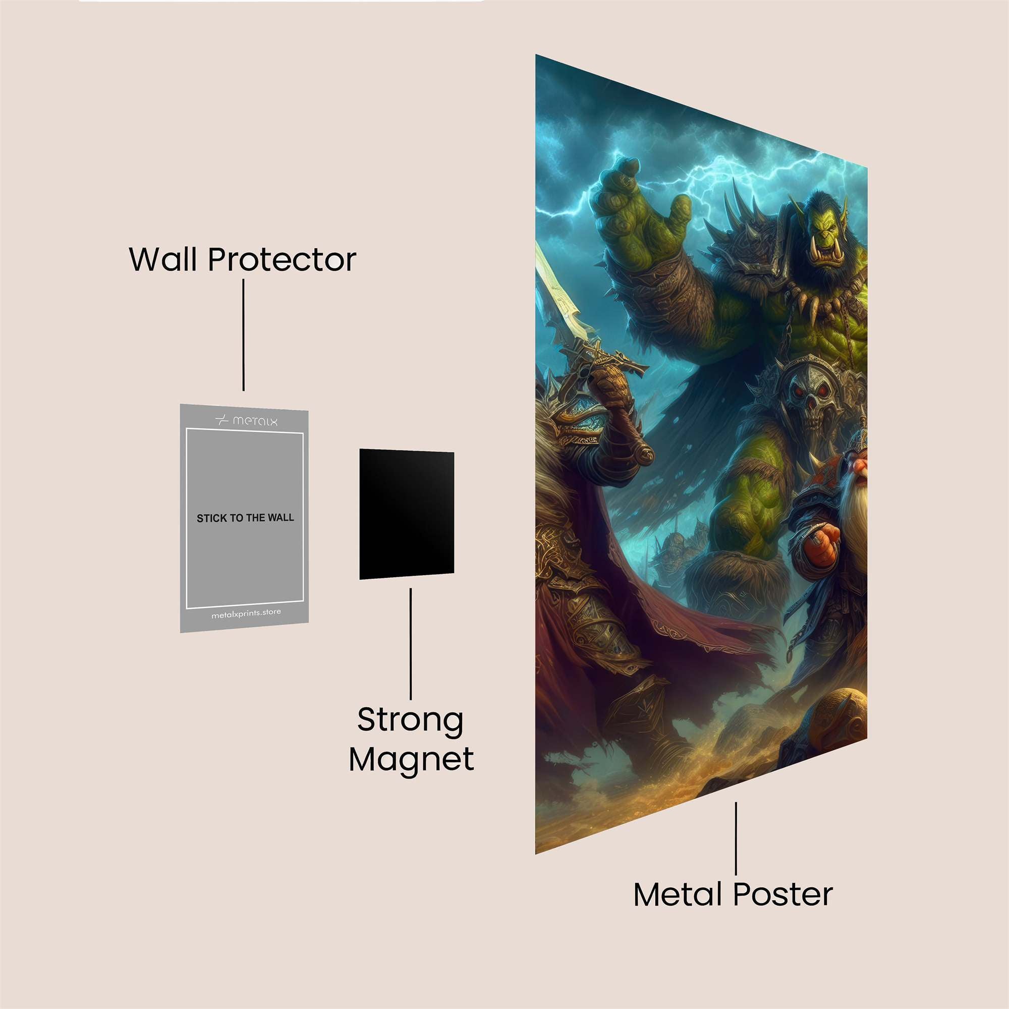Orc Tempest Safe Wall Magnetic / M