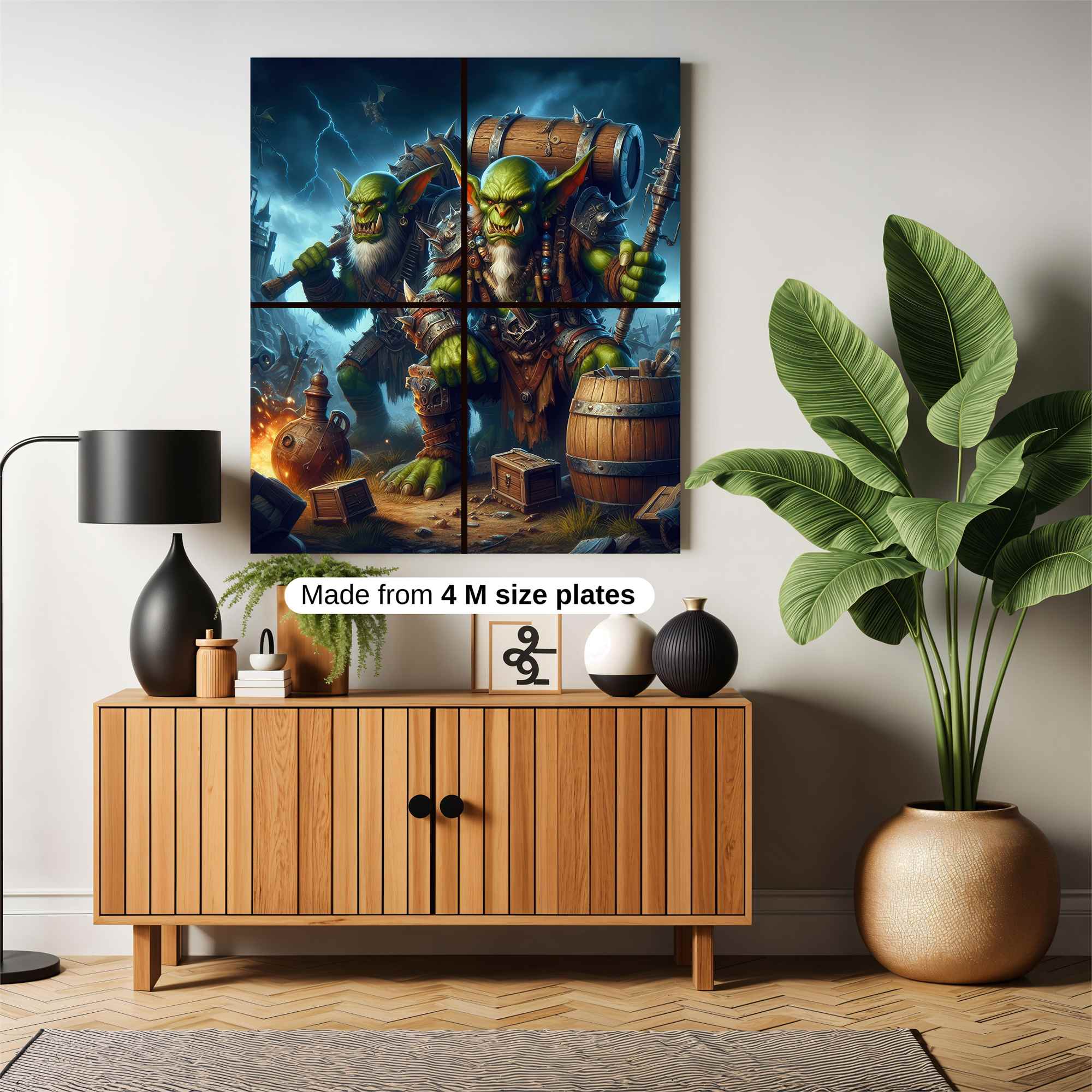 Goblin Raiders Safe Wall Magnetic / M