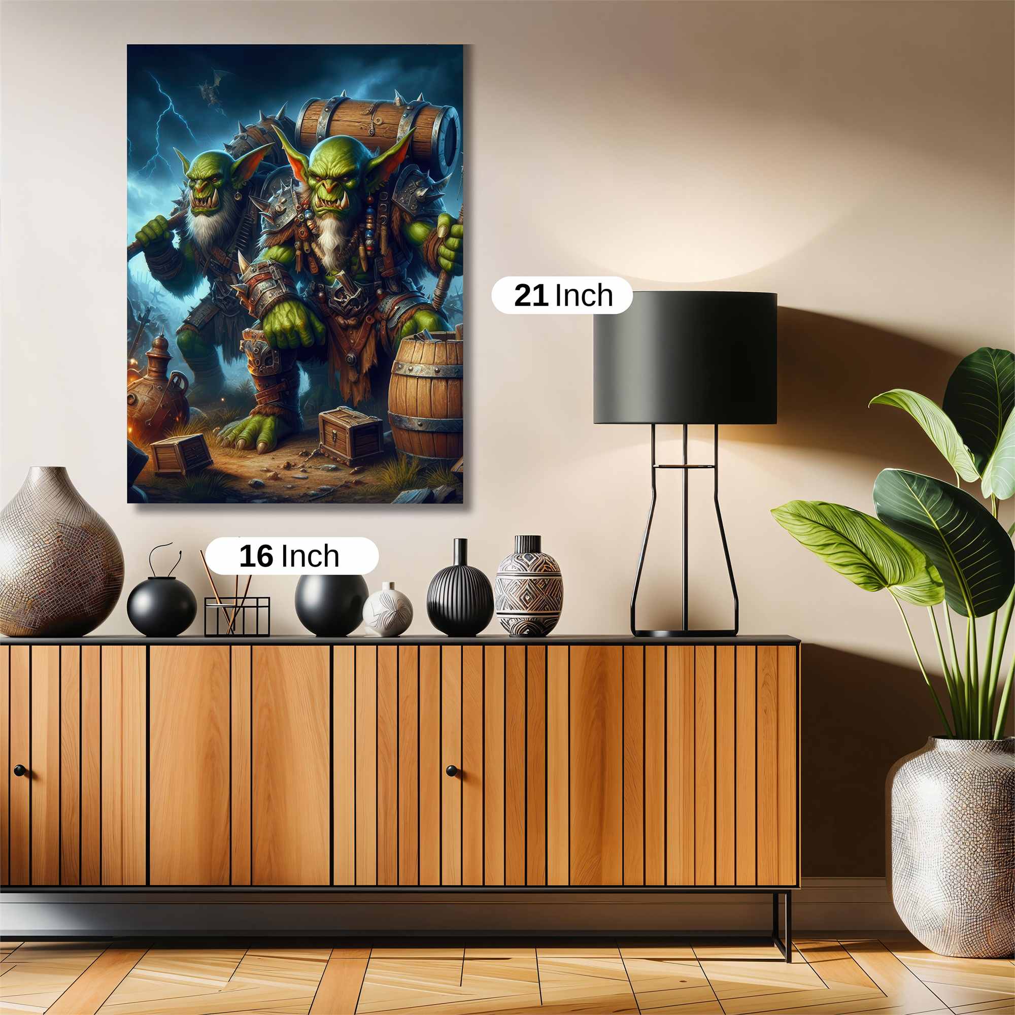 Goblin Raiders Safe Wall Magnetic / M