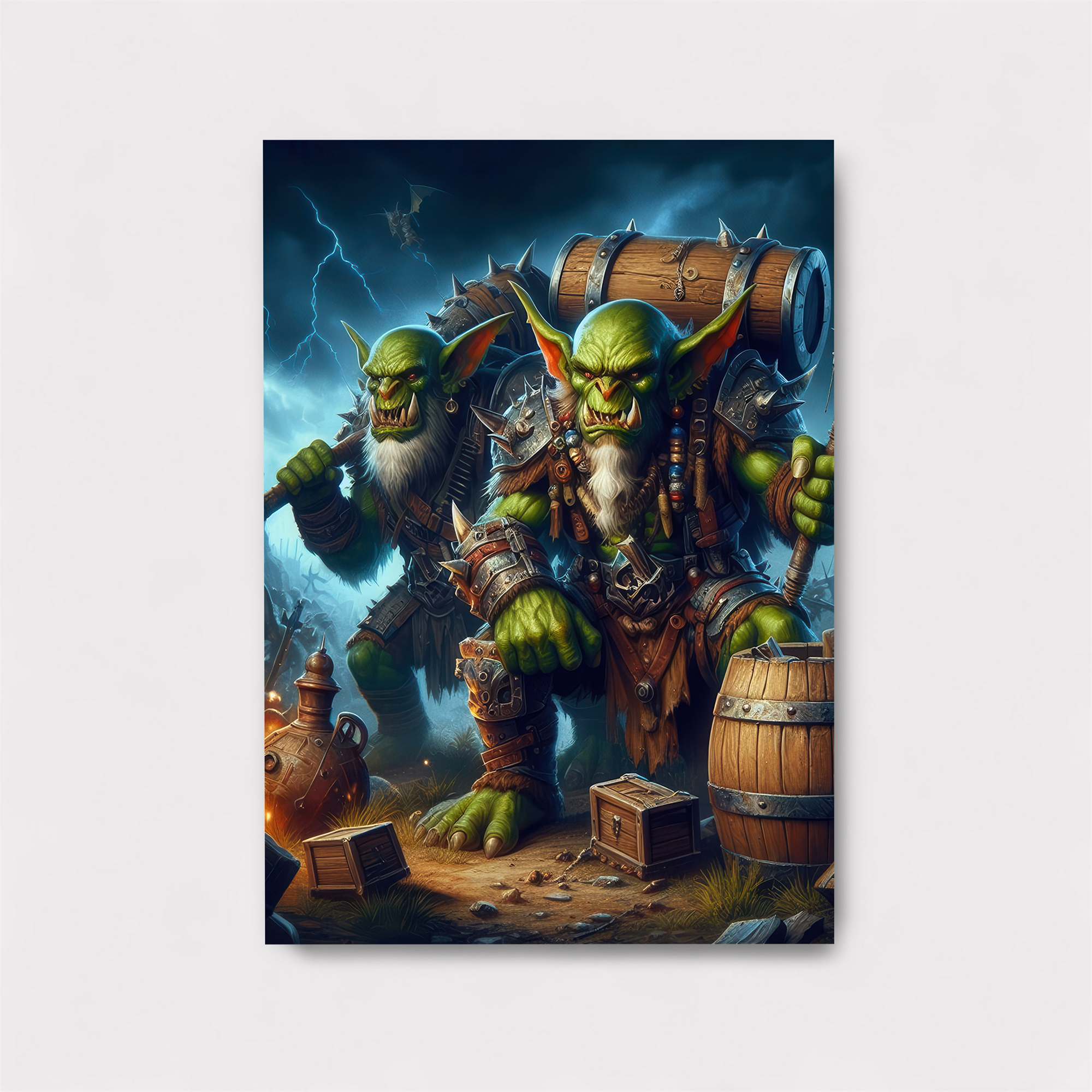 Goblin Raiders Safe Wall Magnetic / M