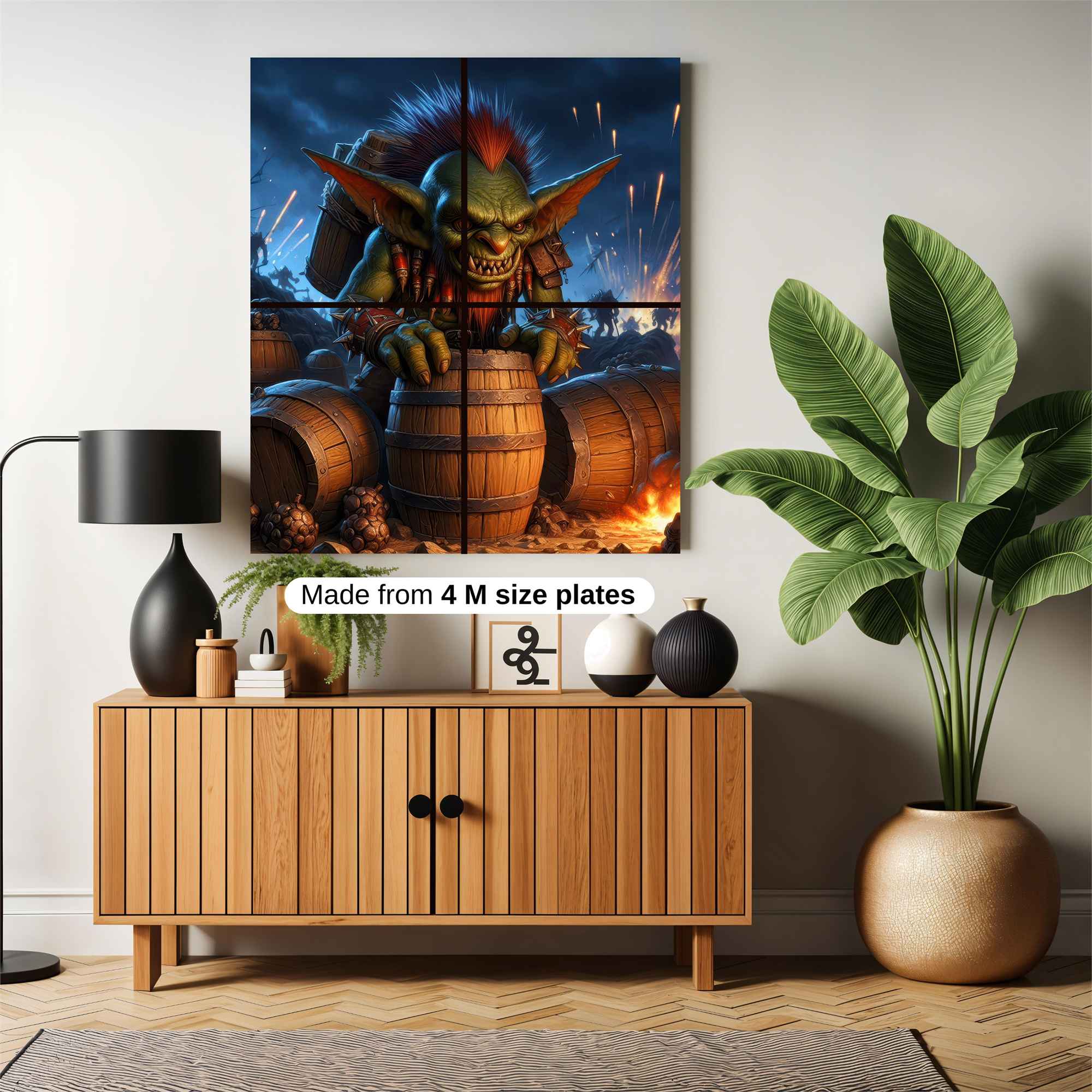 Goblin Rampage Safe Wall Magnetic / M
