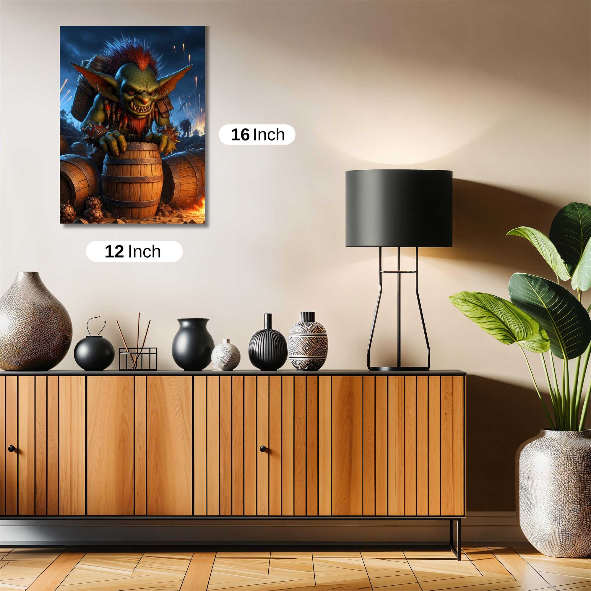 Goblin Rampage Safe Wall Magnetic / M