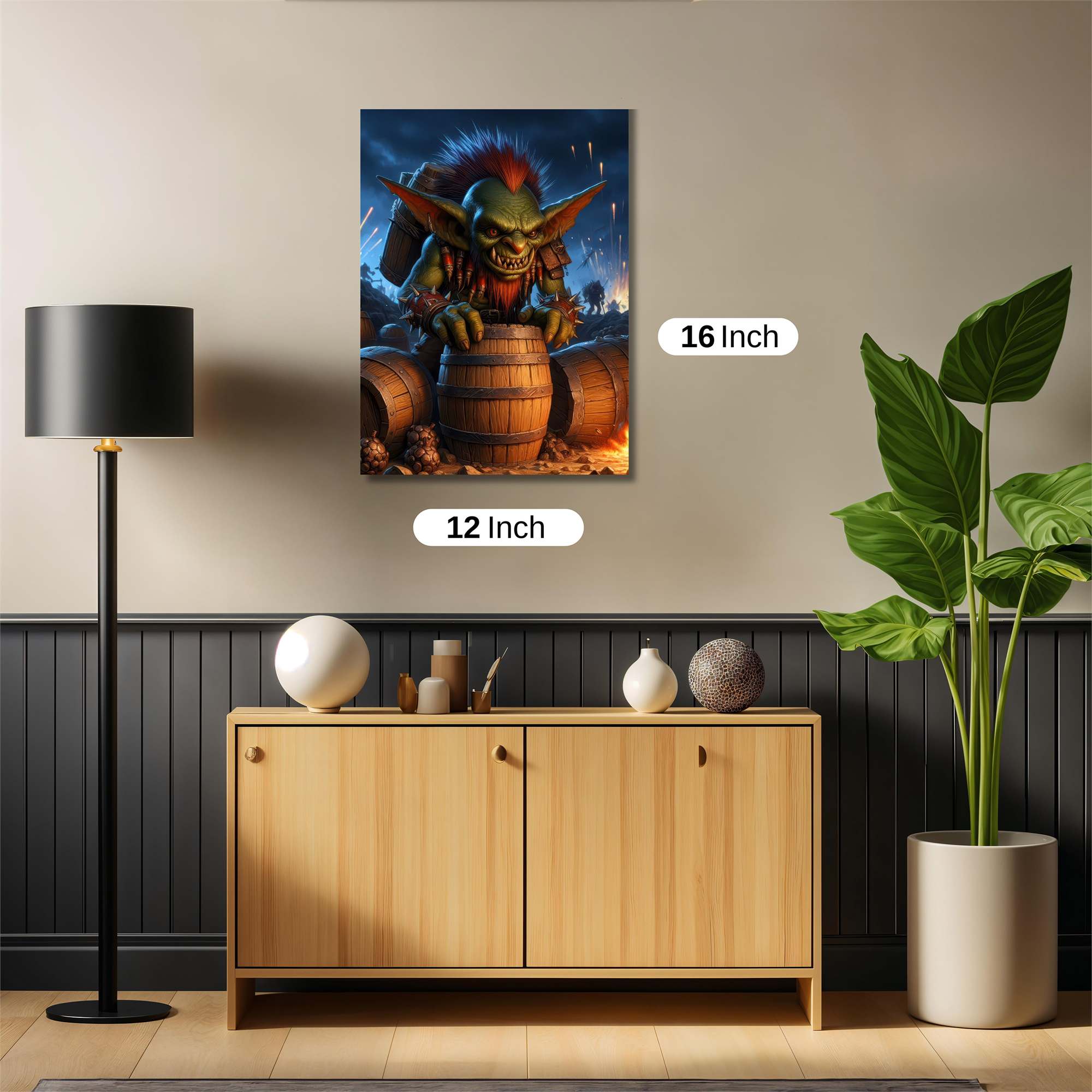 Goblin Rampage Safe Wall Magnetic / M