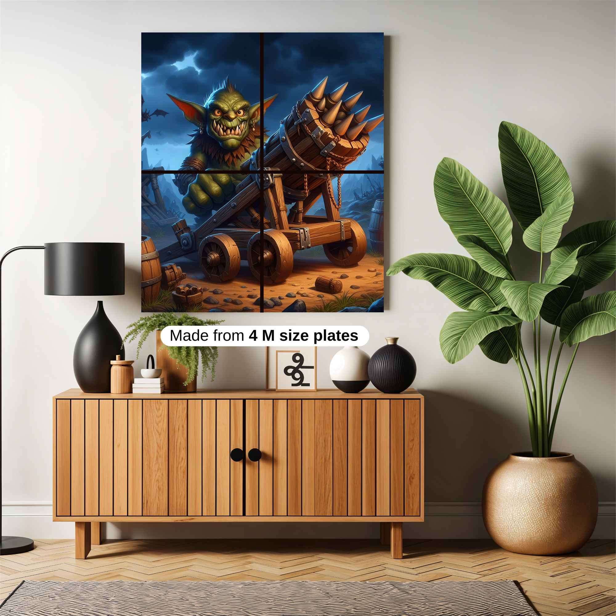 Goblin Siege Safe Wall Magnetic / M