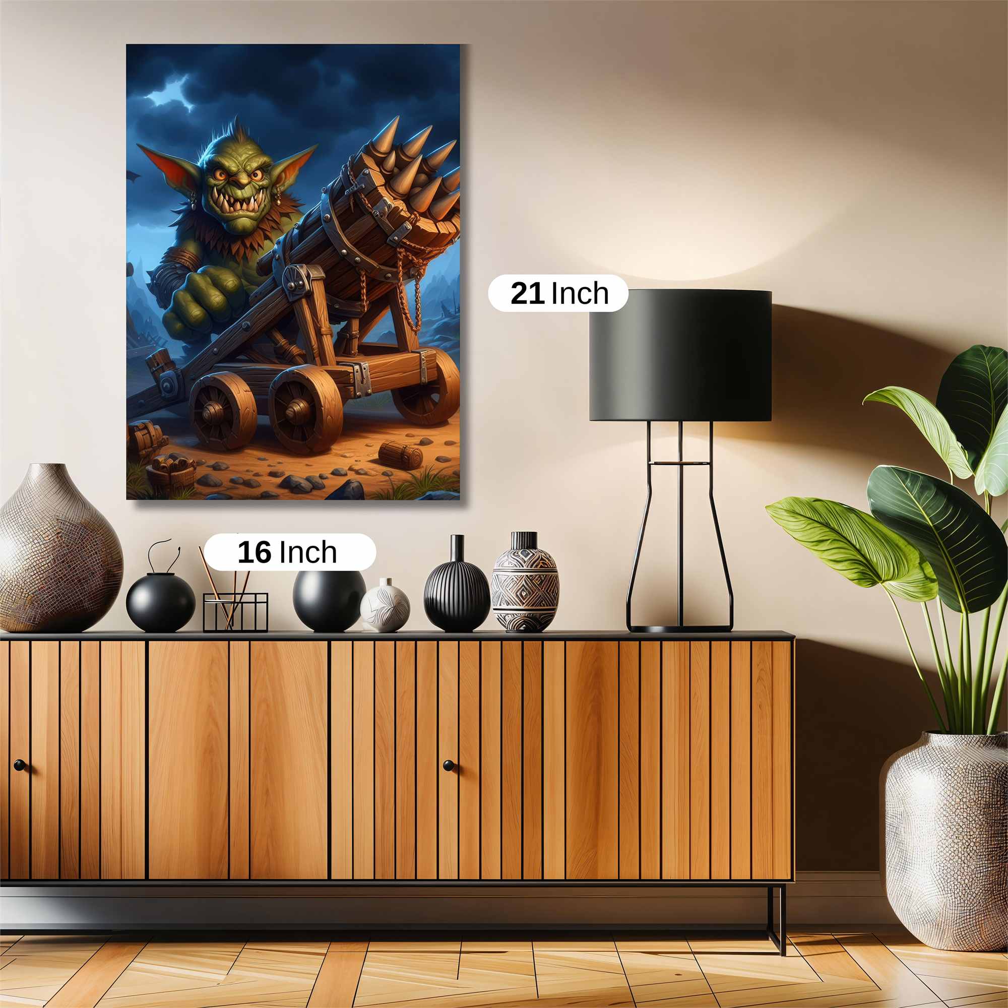 Goblin Siege Safe Wall Magnetic / M