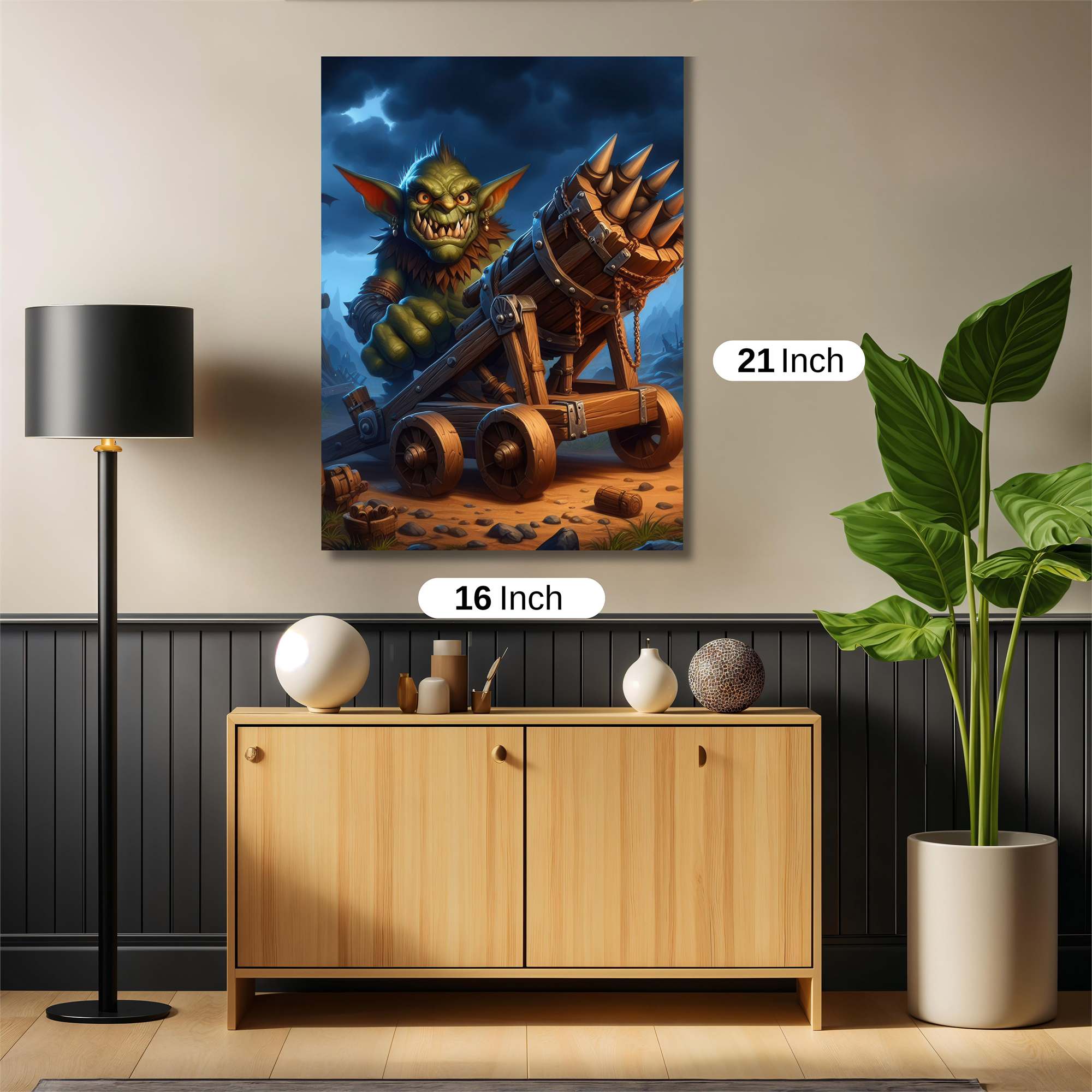 Goblin Siege Safe Wall Magnetic / M