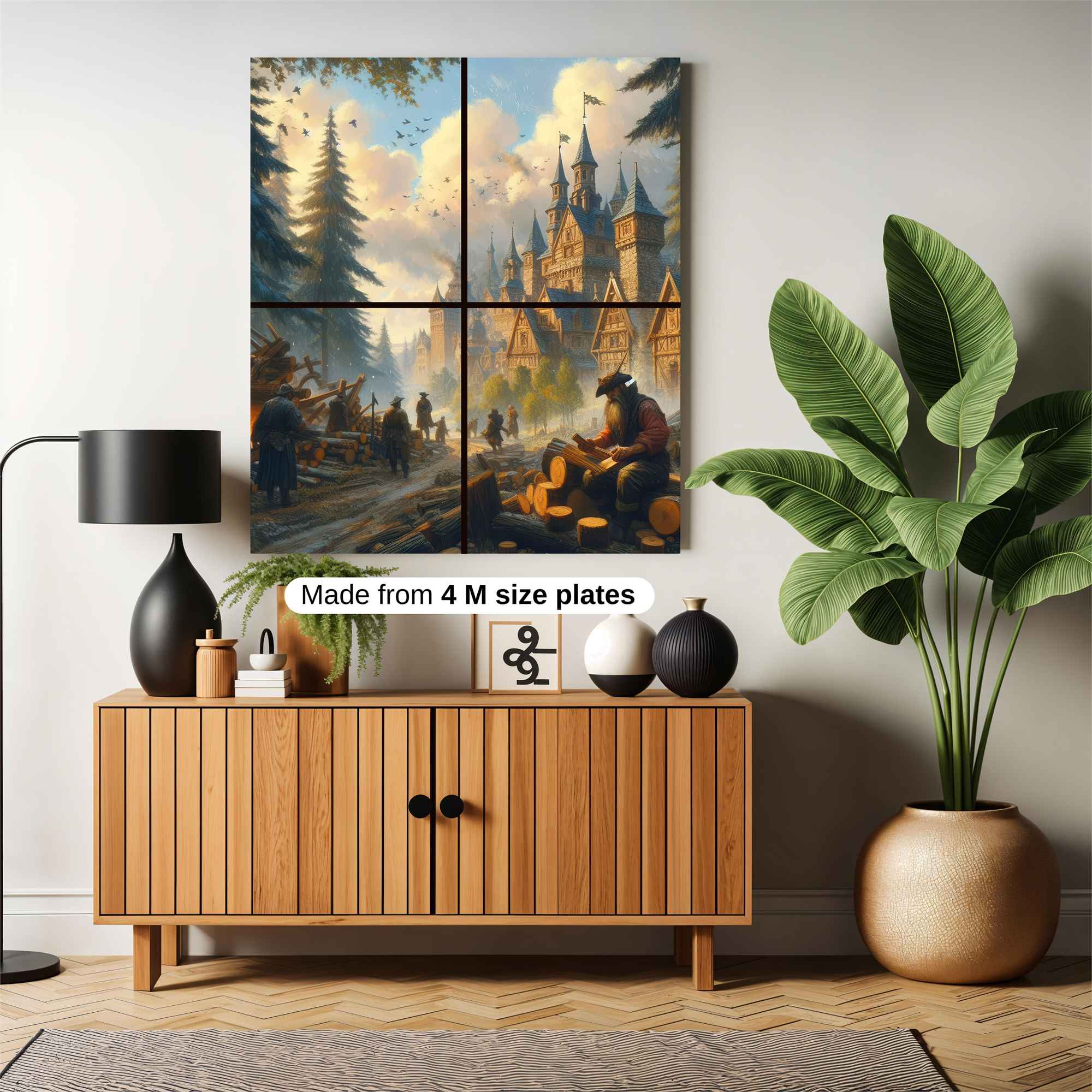 Castle Whimsy Safe Wall Magnetic / M