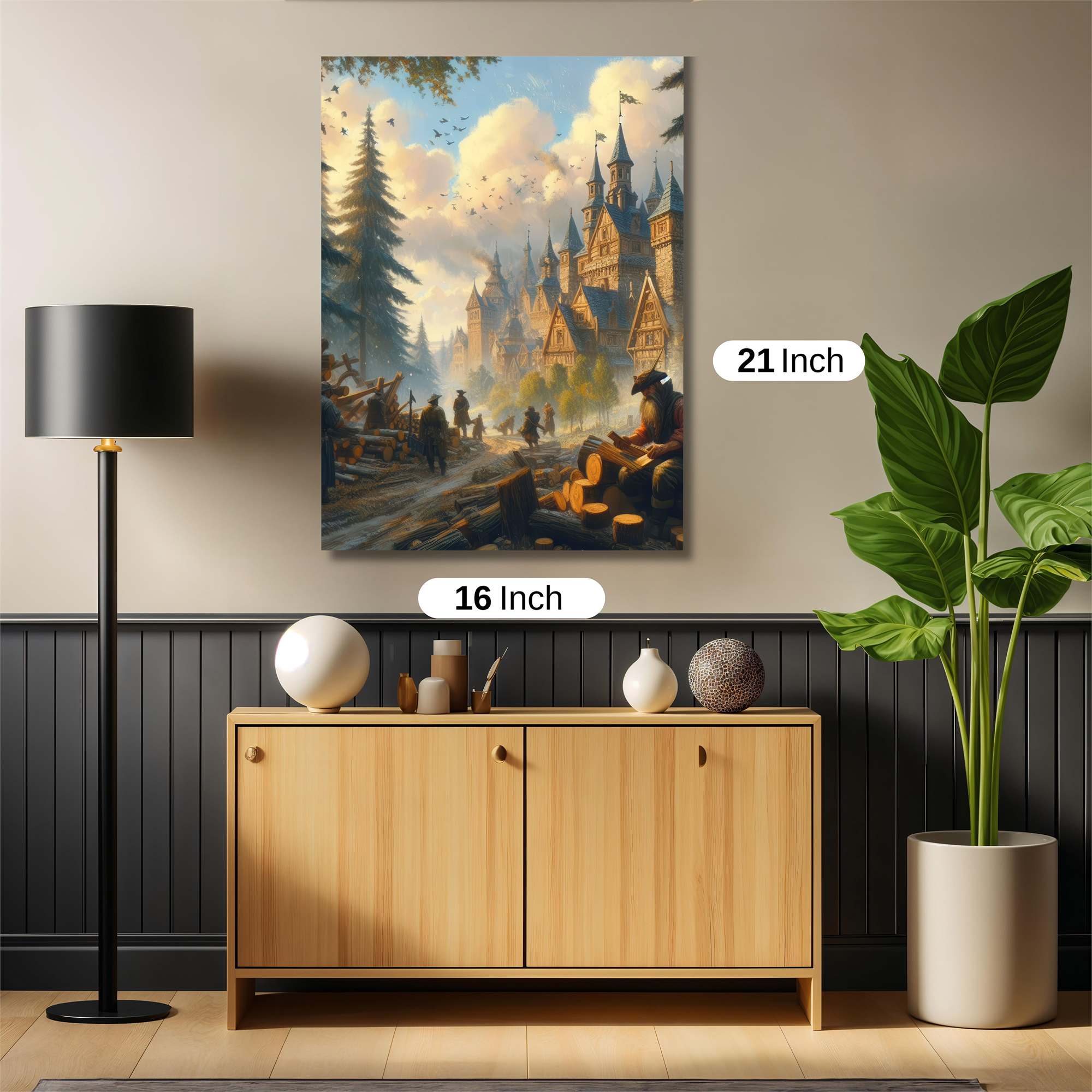 Castle Whimsy Safe Wall Magnetic / M