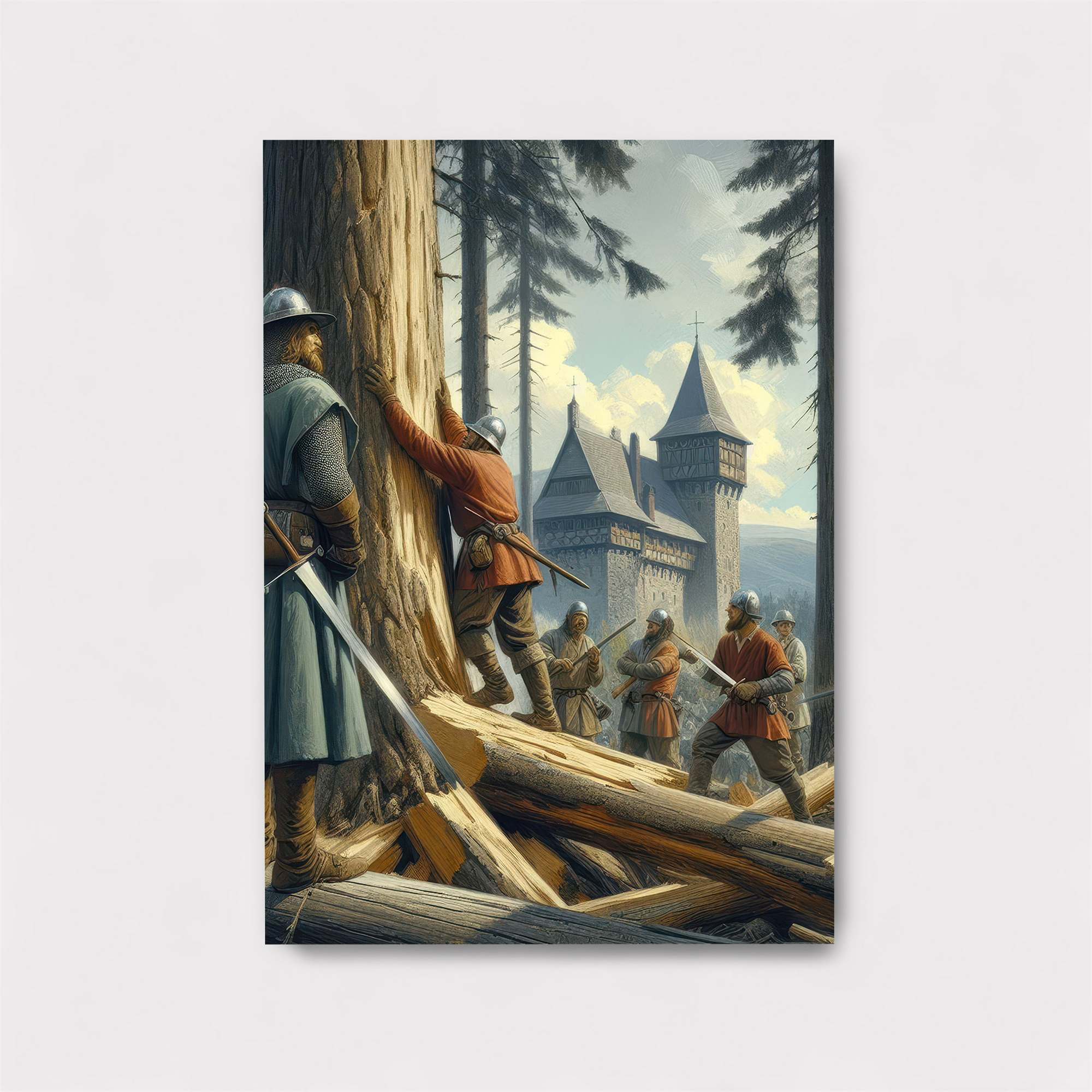 Forest Siege Safe Wall Magnetic / M