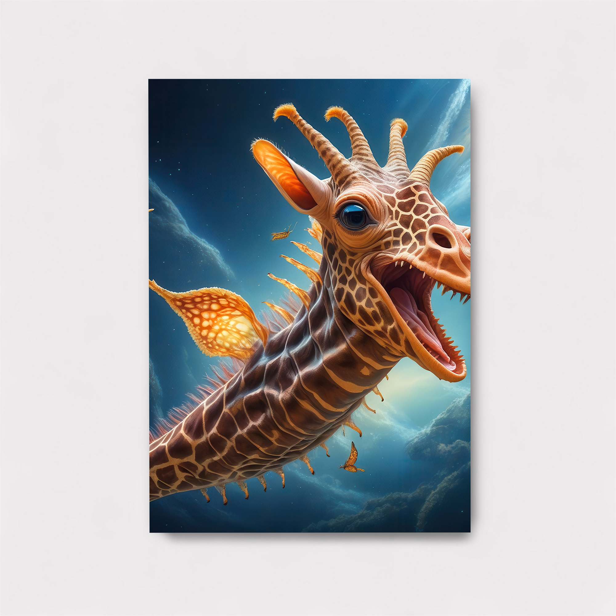 Giraffe Gleeful Safe Wall Magnetic / M