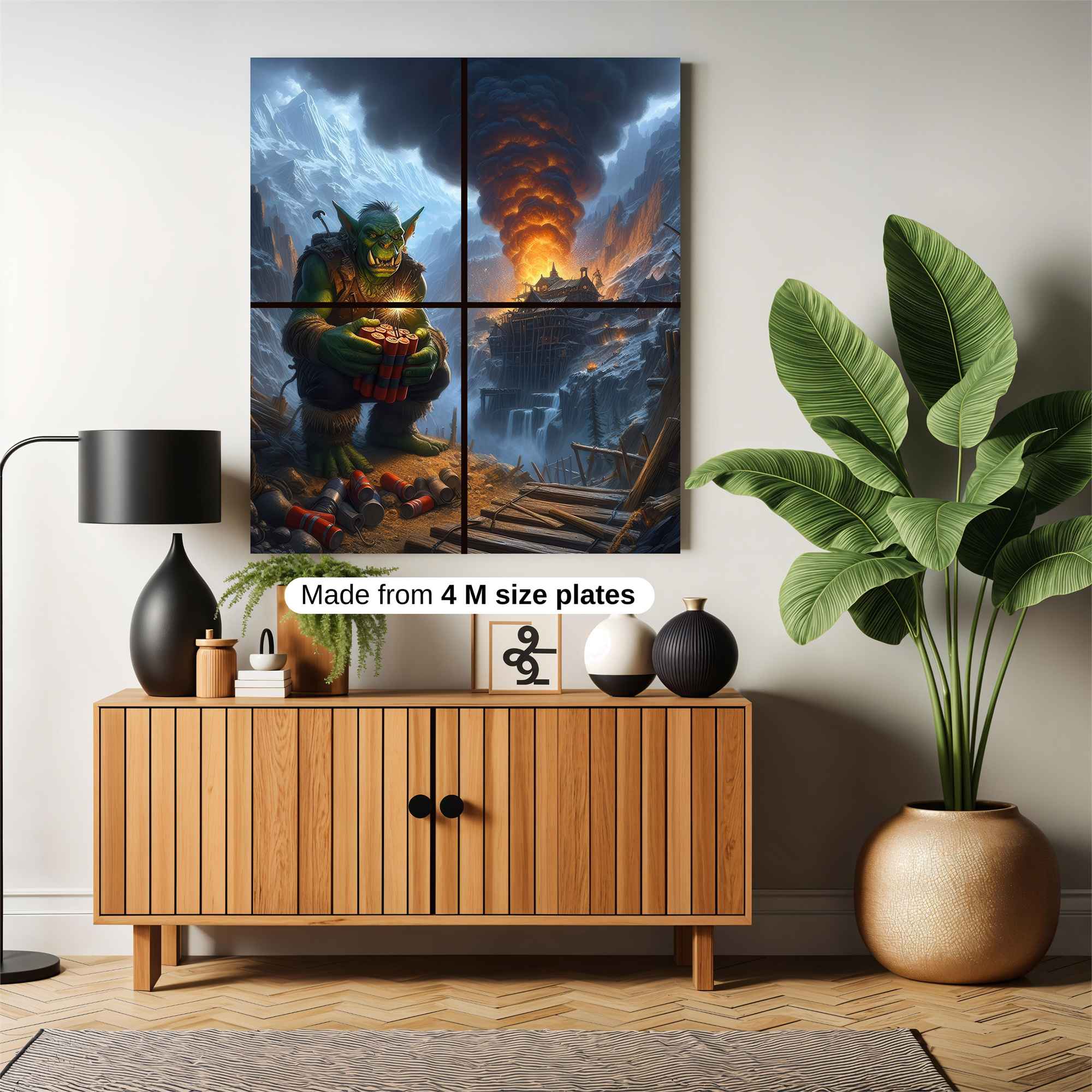 Goblin Mischief Safe Wall Magnetic / M