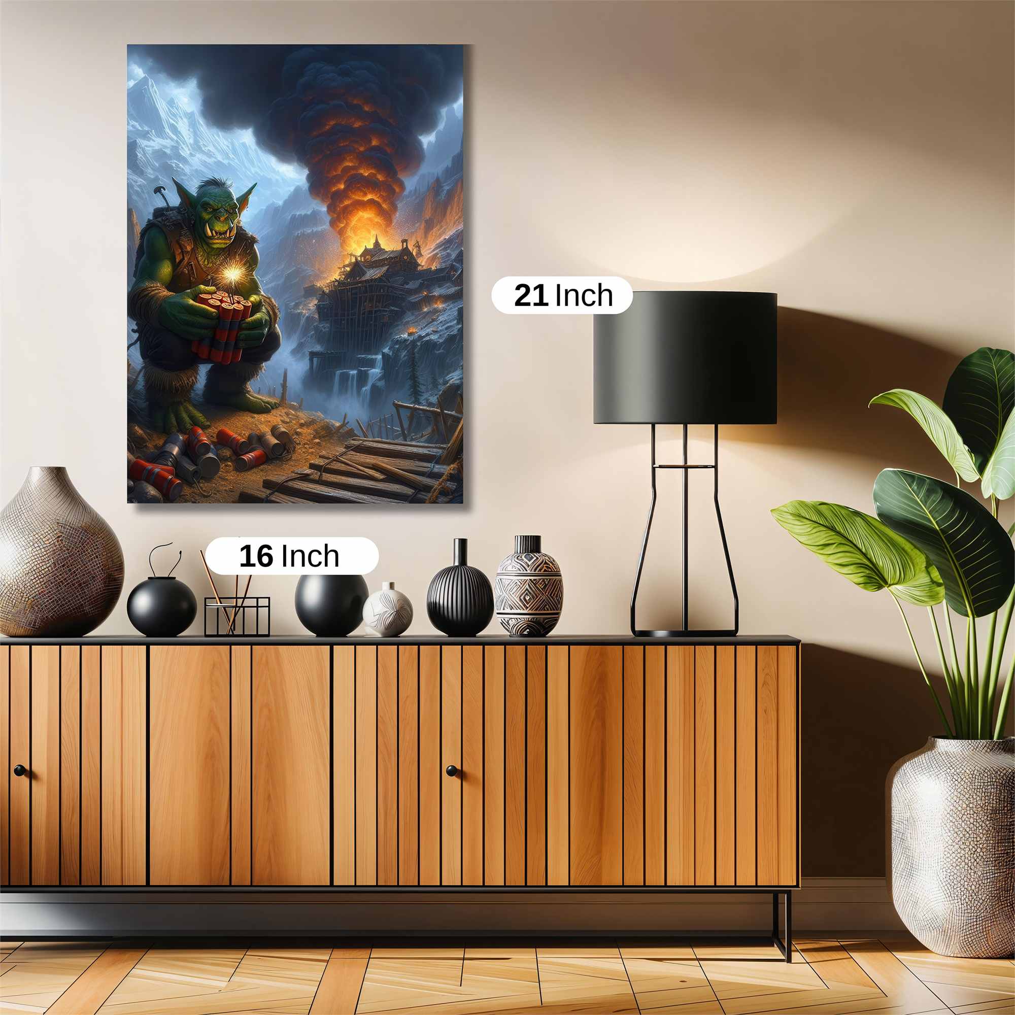 Goblin Mischief Safe Wall Magnetic / M