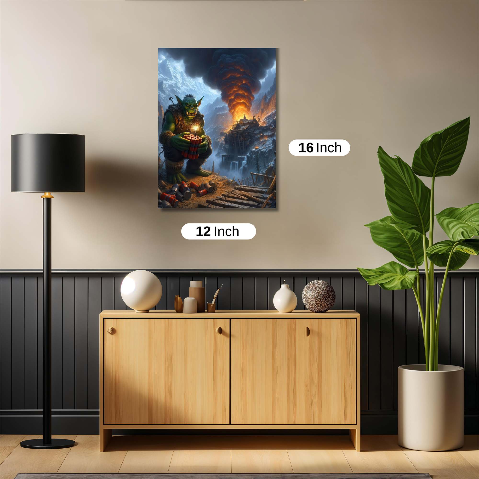 Goblin Mischief Safe Wall Magnetic / M